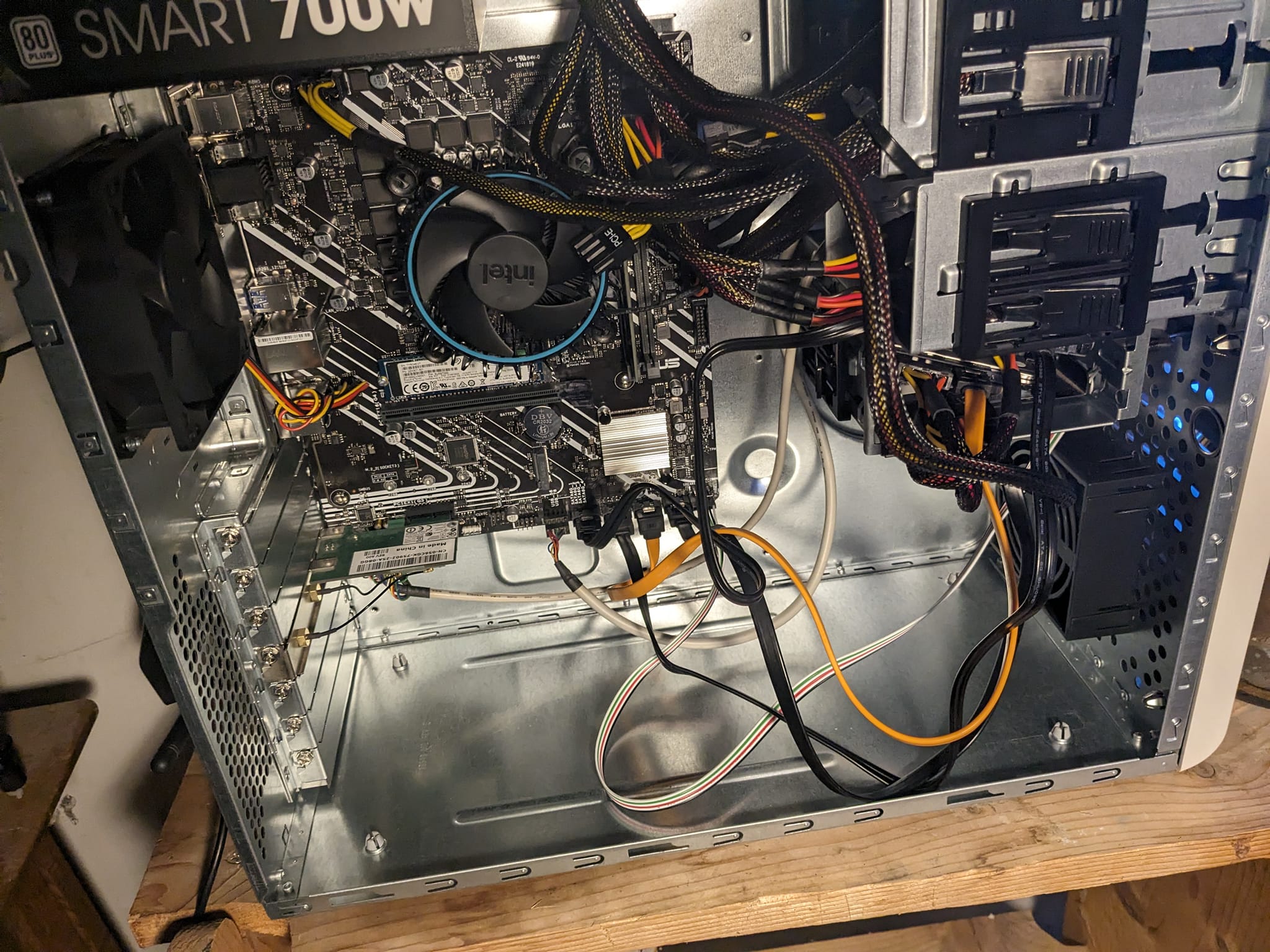 New Computer Build with ASUS Prime H610M-E D4 Mini ITX Motherboard 