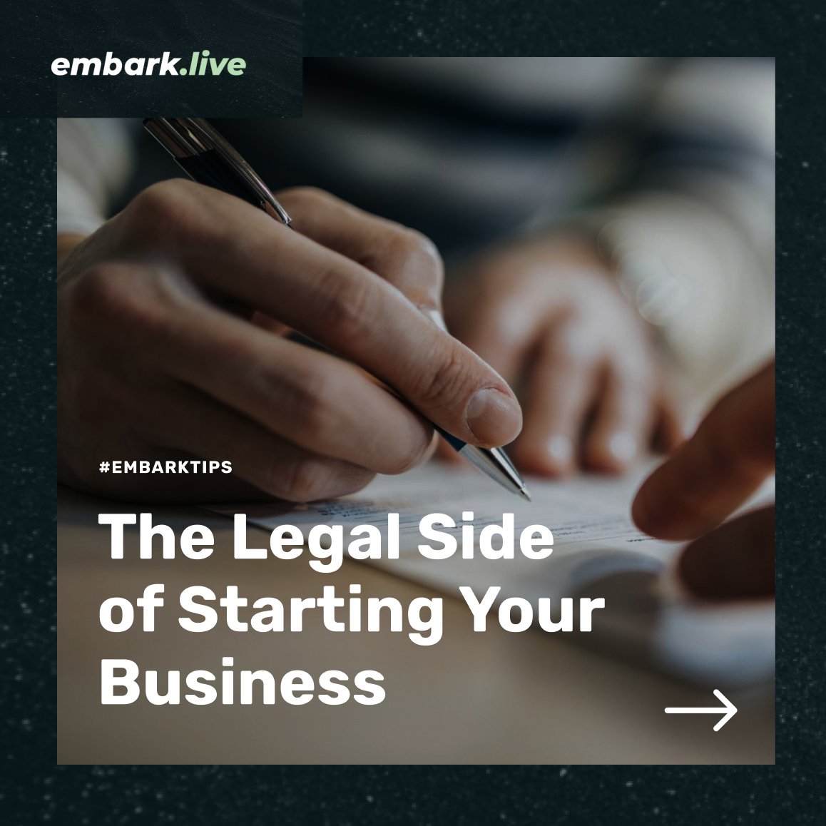 Embark.live - The basics of starting a business, the... | Facebook