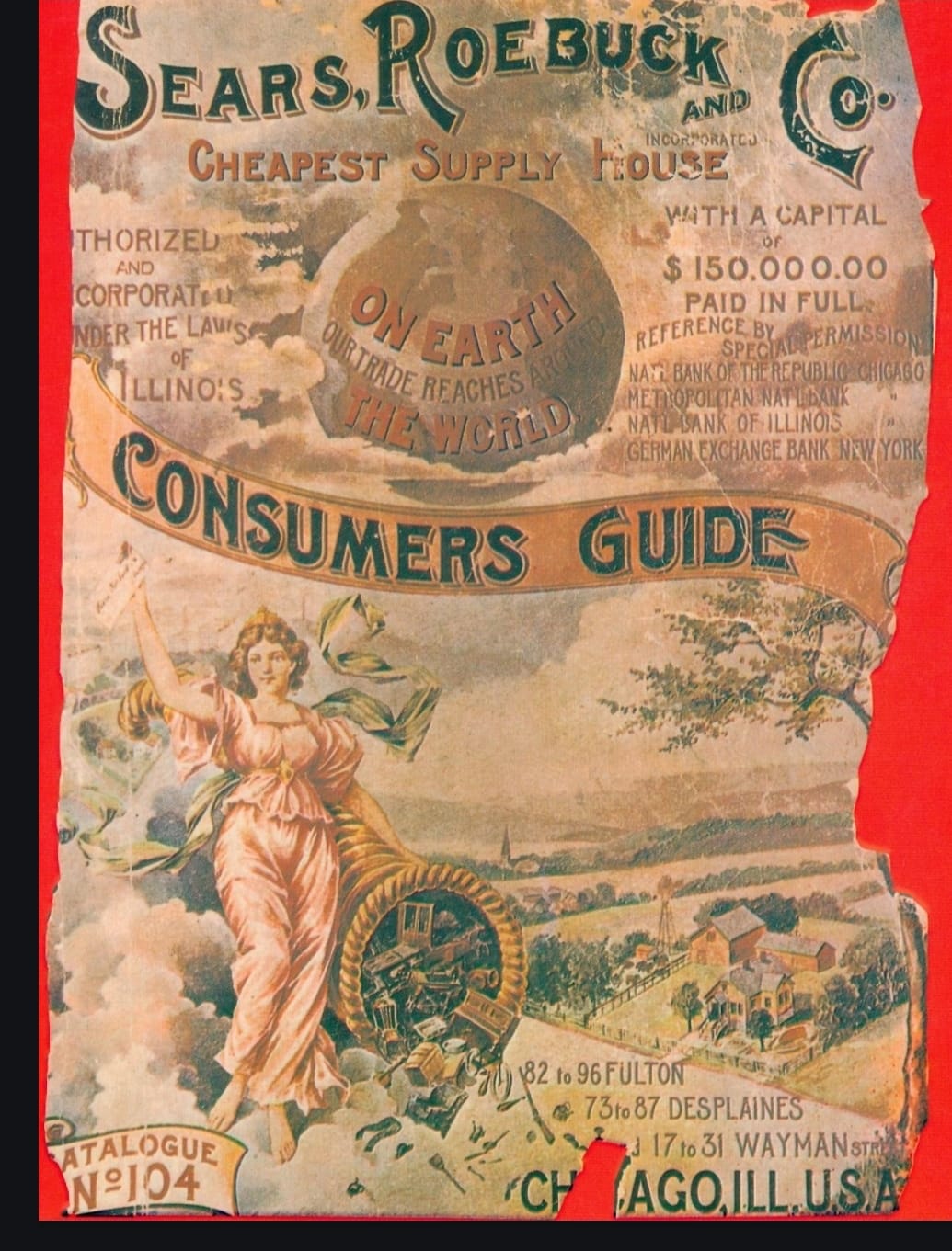 1897 Sears catalog with cast iron prices