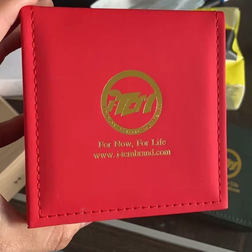 I-Tem - The new face of I-Tem packaging unfold. Red boxes...