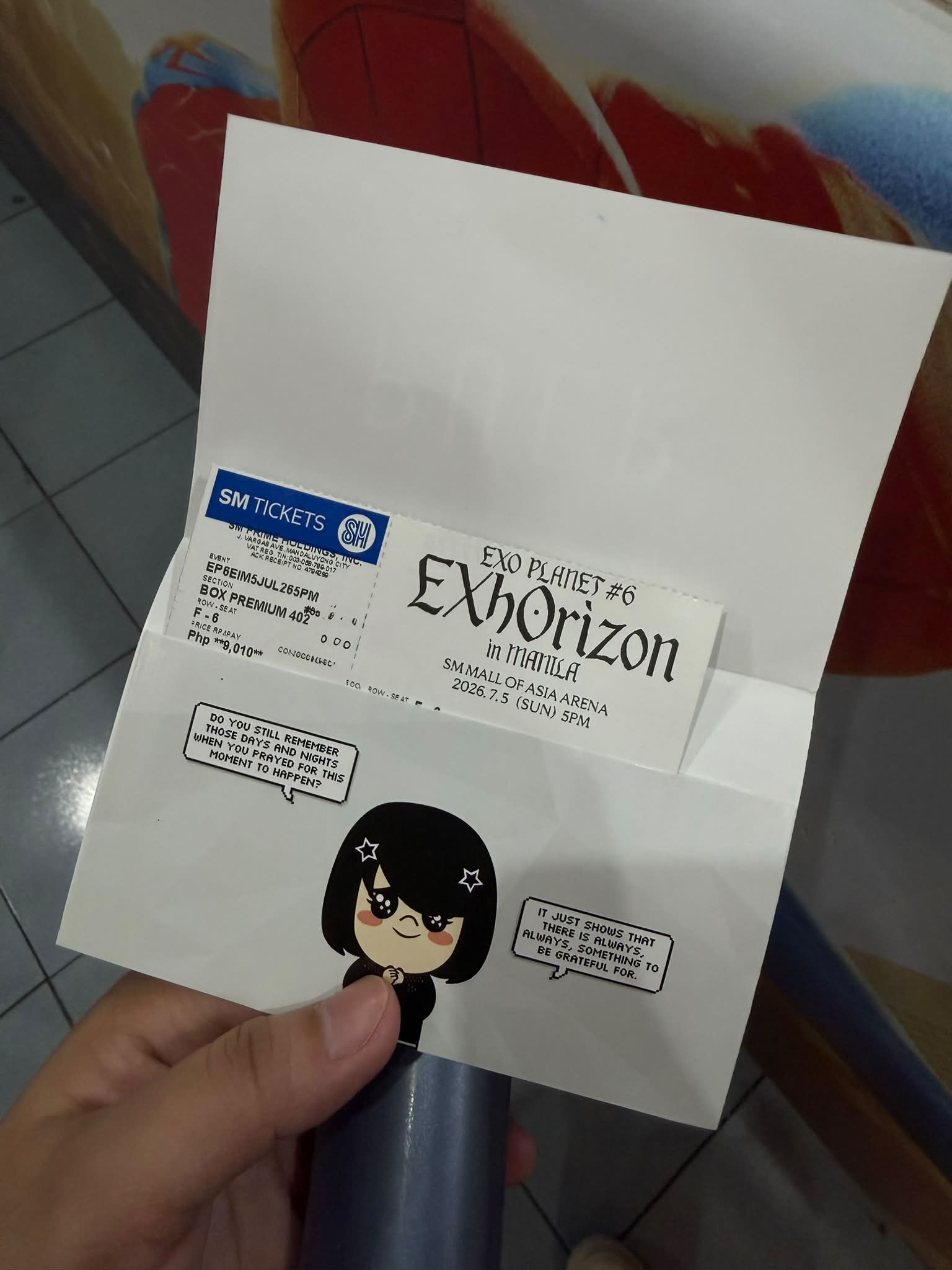 EXO PLANET #6 - EXhOrizon [MANILA] 📍SM MALL OF ASIA ARENA 📅 JULY