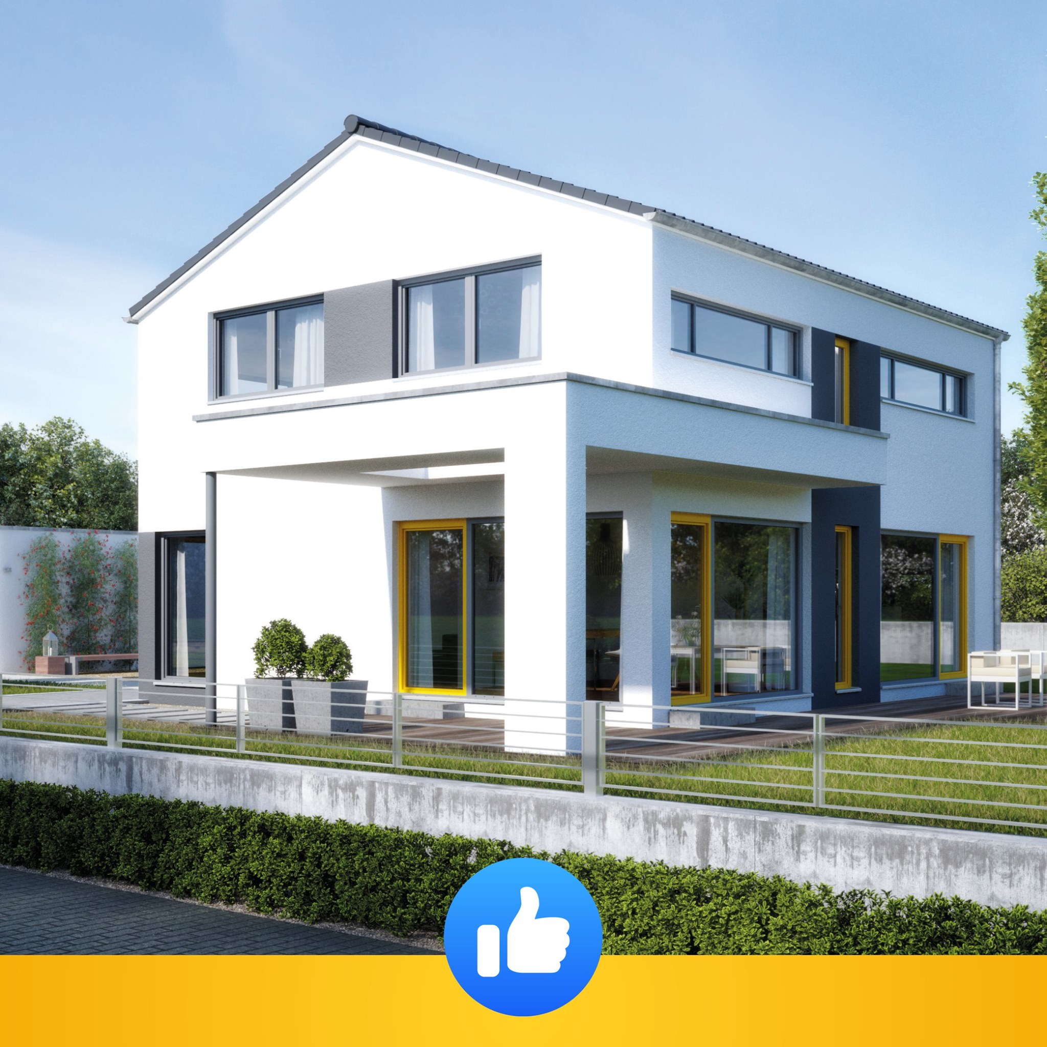 👍 oder ️? Wir können uns kaum... - Büdenbender Hausbau