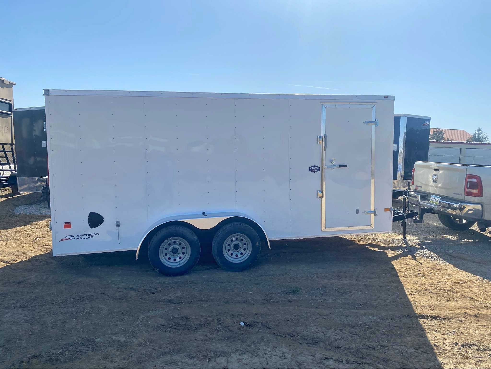 2024 American hauler enclosed trailer 7x16x6’6” arrow 7k double door Trailers Muscatine