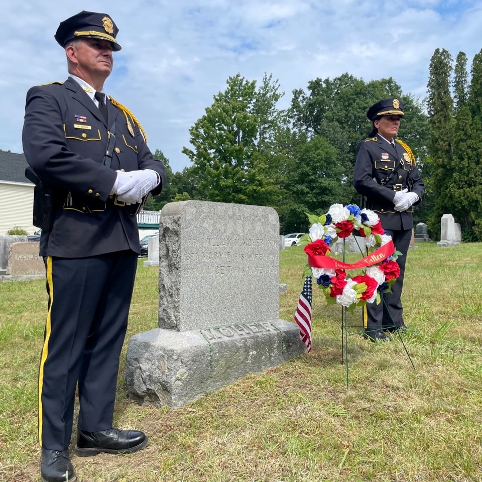 Today, Manchester officers gathered... - Manchester NH Police