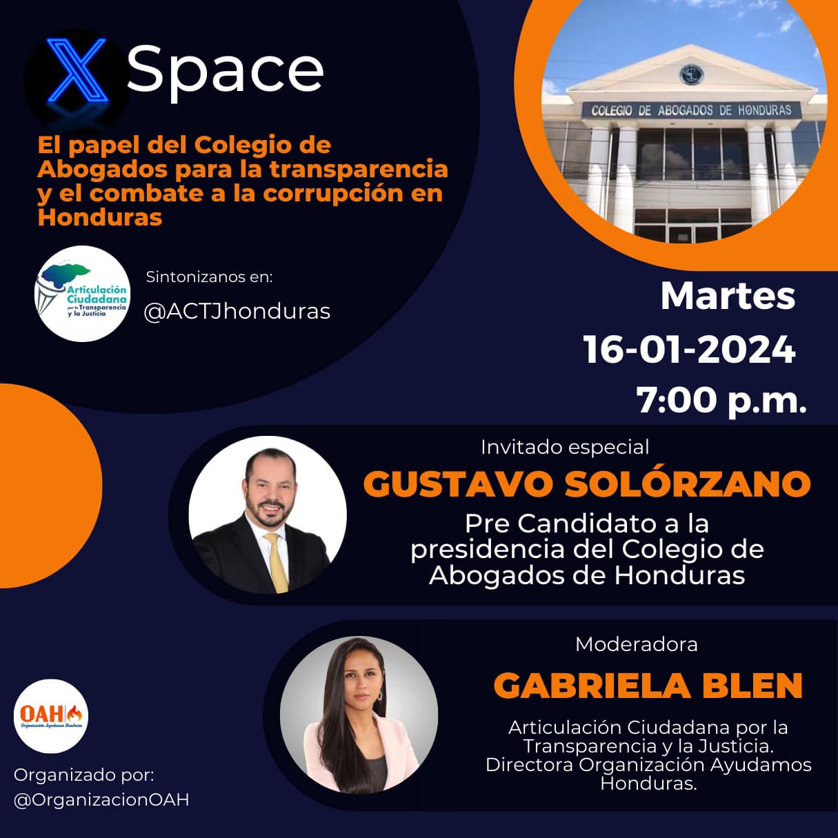 ACTJ Honduras - El rol del gremio Abogados para la...