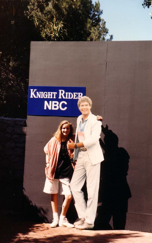 The old Knight Rider display at... - Knight Rider Historians
