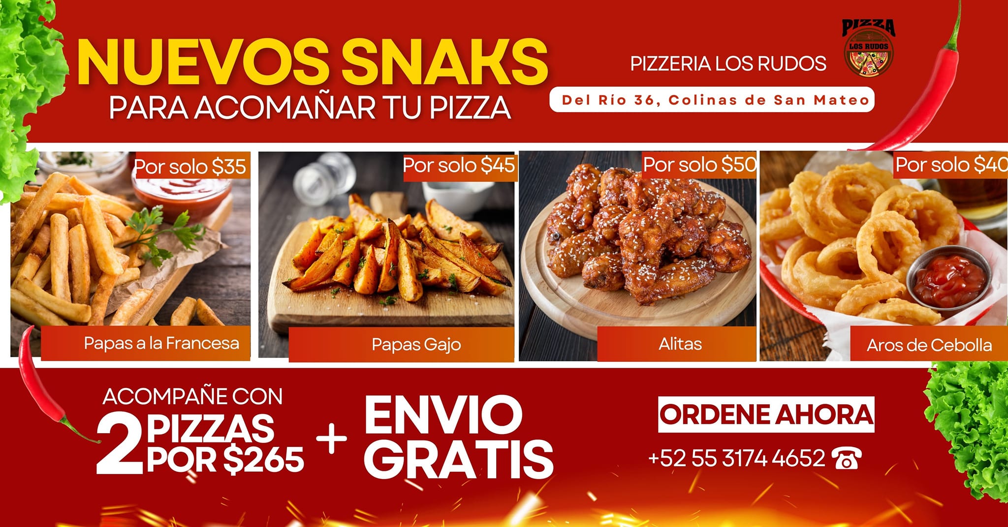 Pizza Los Rudos | Naucalpan