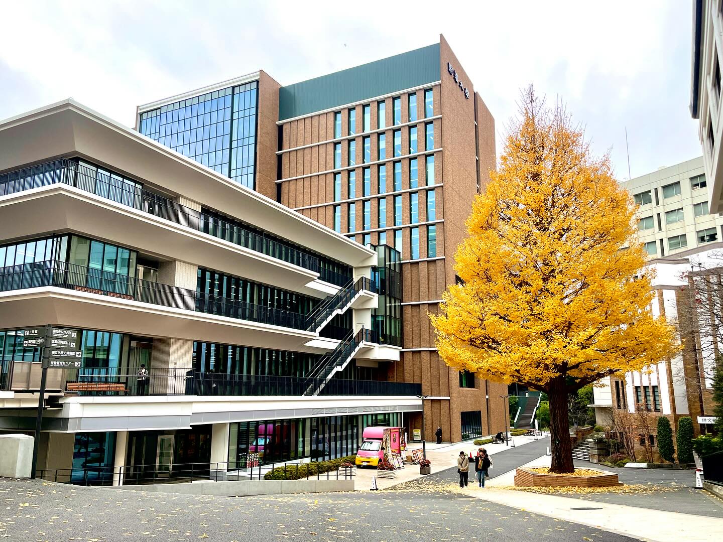 駒沢キャンパスの様子をレポート? かつて体育館や出店があった場所に 