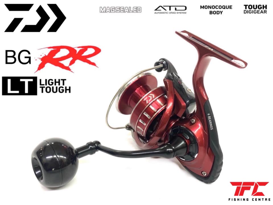 TFC Fishing Tackle - 2020 Daiwa BG RR LT Spinning Reel Features ...