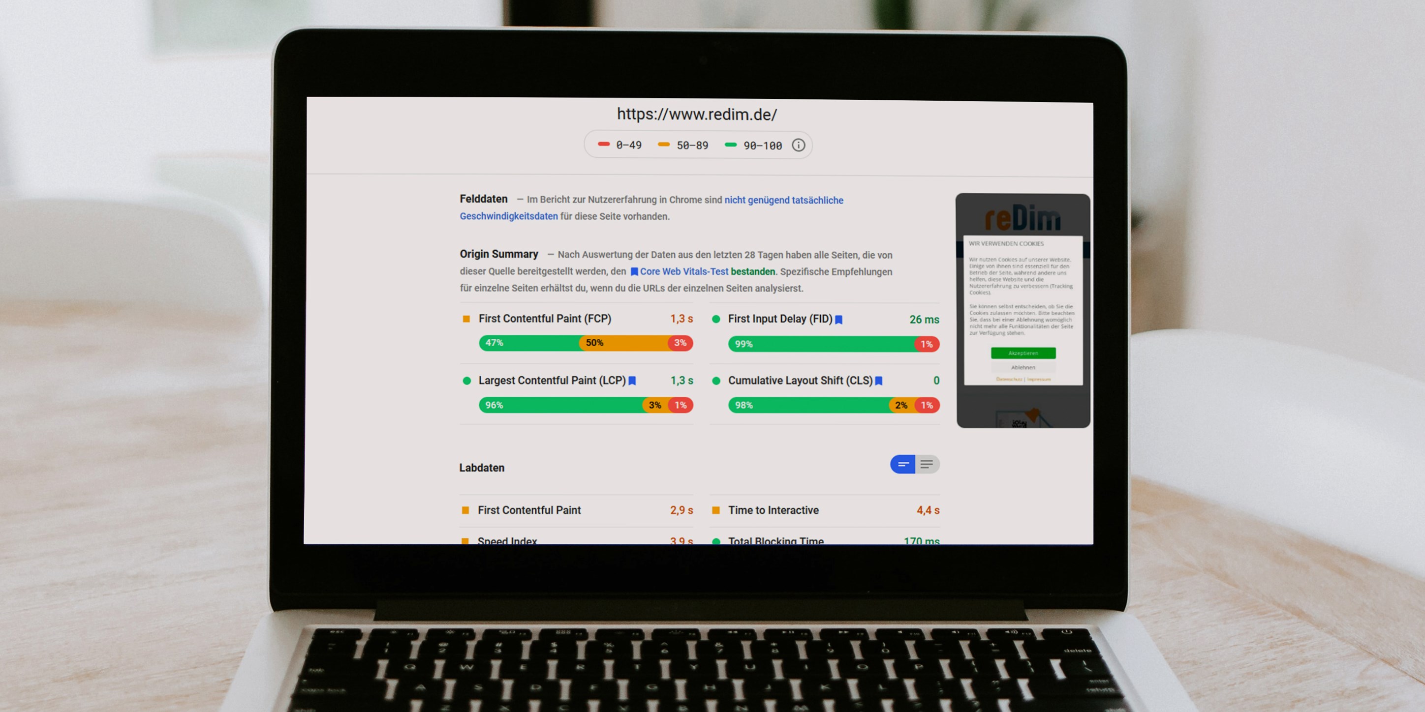 reDim GmbH - 🔎 Durch Einführung der Google Core Web Vitals... | Facebook