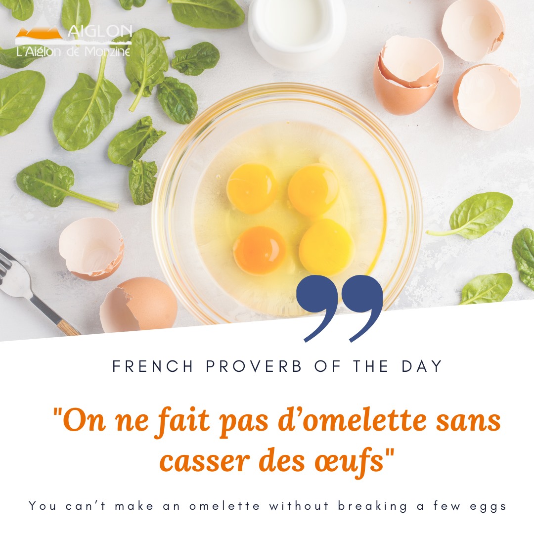 On Ne Fait Pas Domelette Sans Casser Des Oeufs