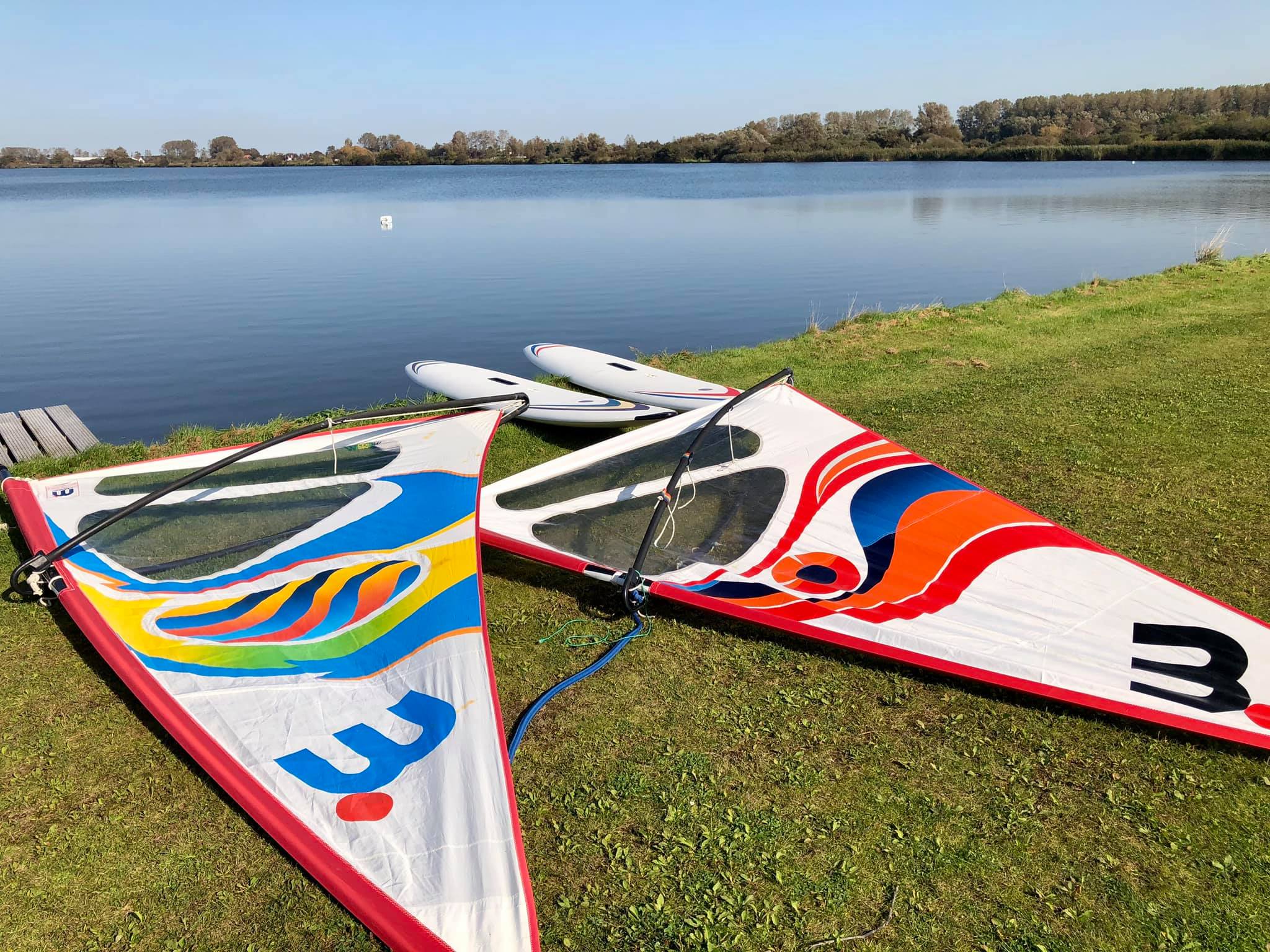 Windsurfing with my wife to day. Happy with the 2 Mistral