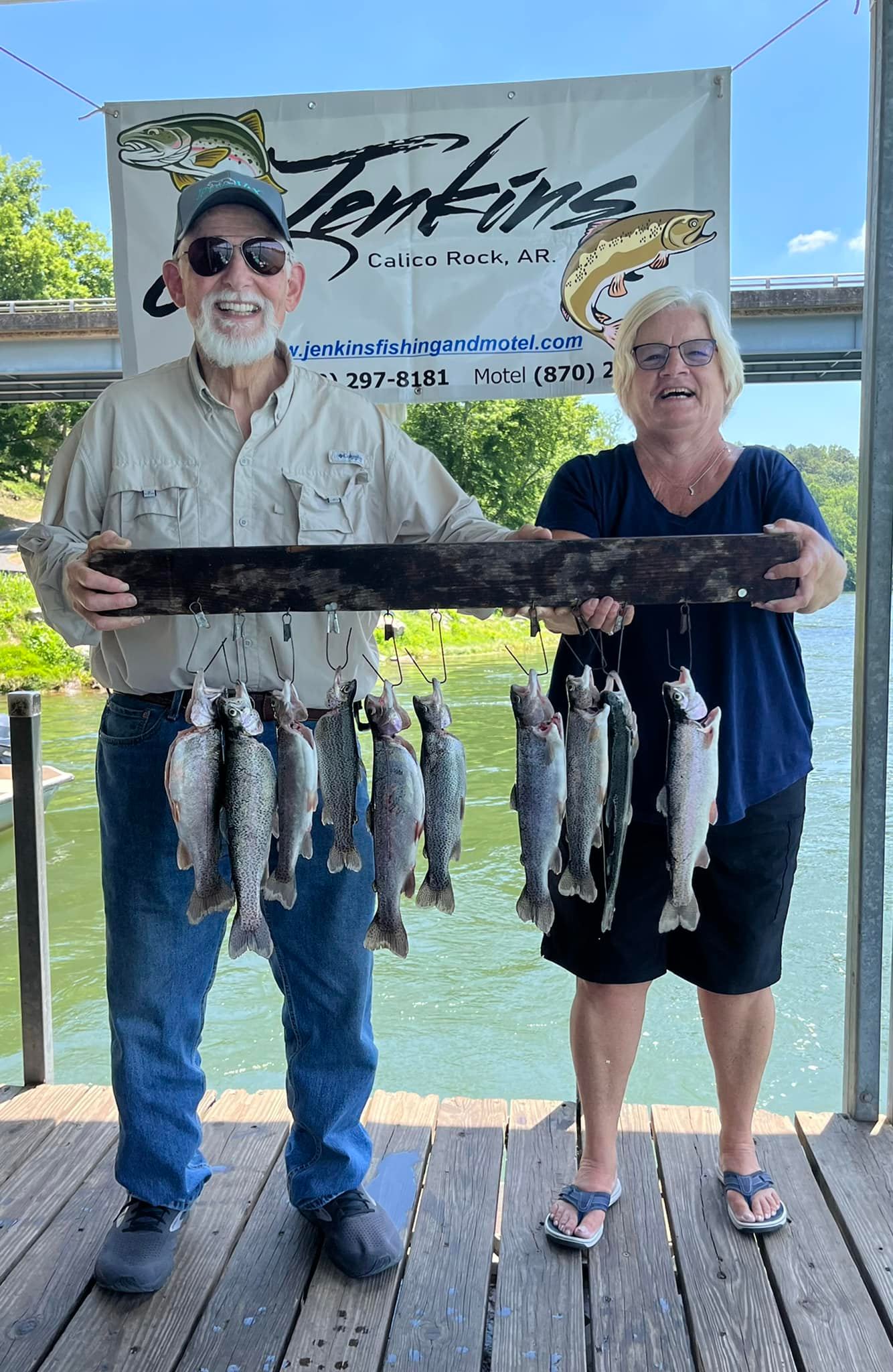 Don and Bev fished... - Jenkins Fishing Service and Motel