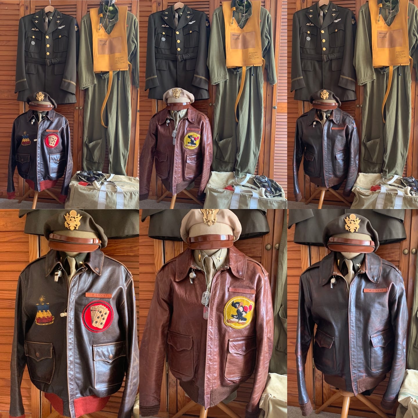 EASTMAN LEATHER A-2 jackets .50 Cal type A-2 based on an ELC stock 