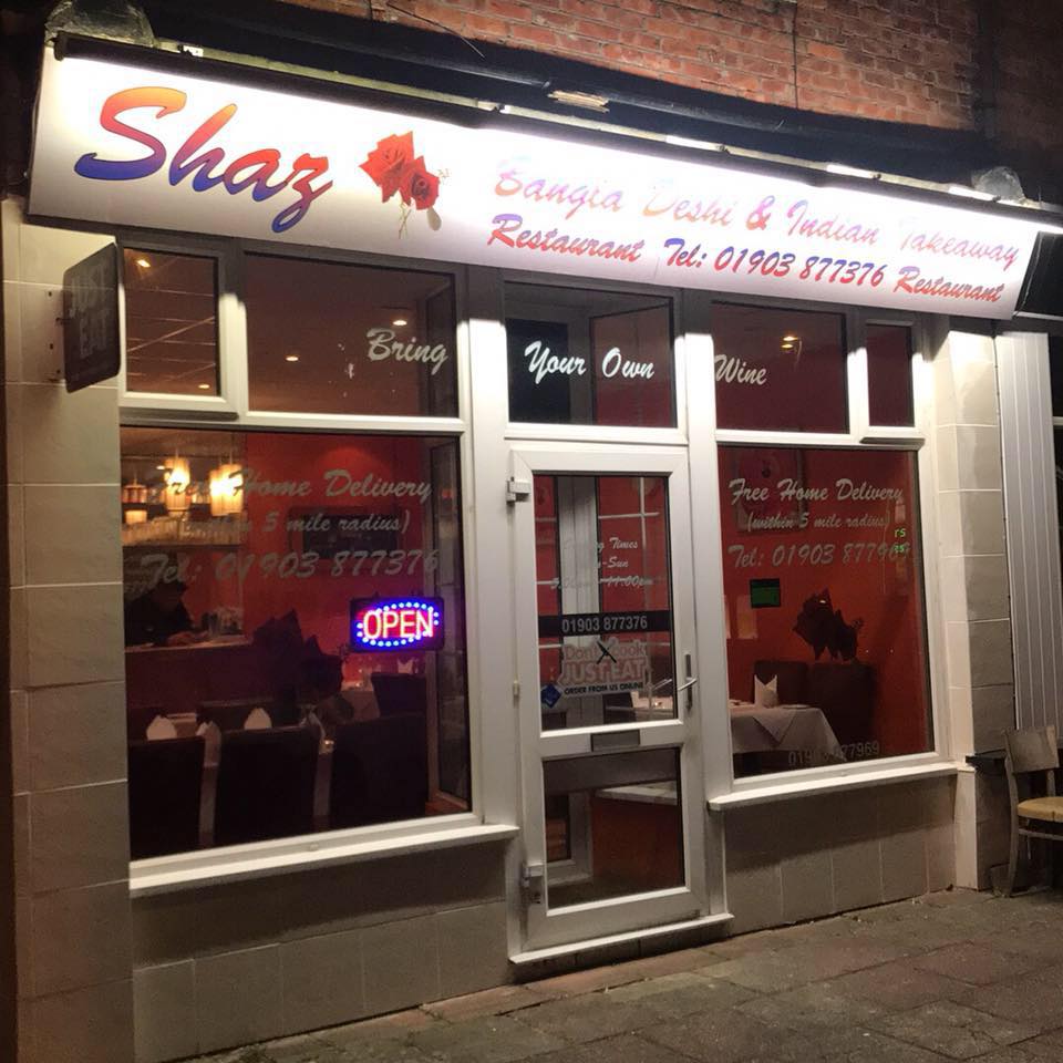 Shaz Indian Restaurant | Findon
