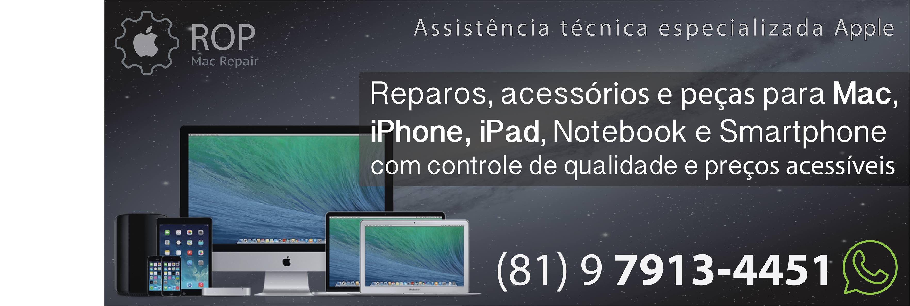 Rop Mac Repair - Assistência Apple | Jaboatão dos Guararapes PE