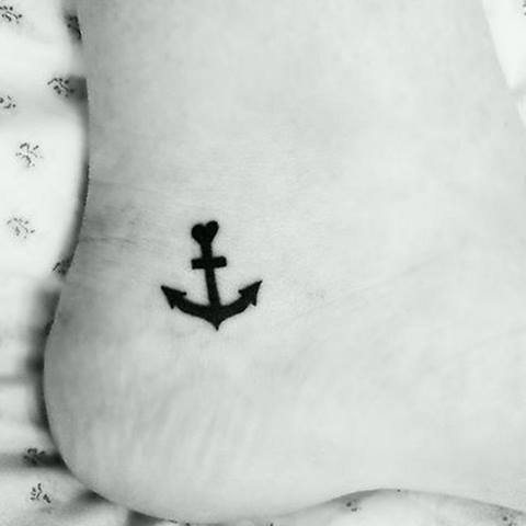 船錨 Anchor象徵穩定 Dream Ink Tattoo印可兩週紋身 Facebook