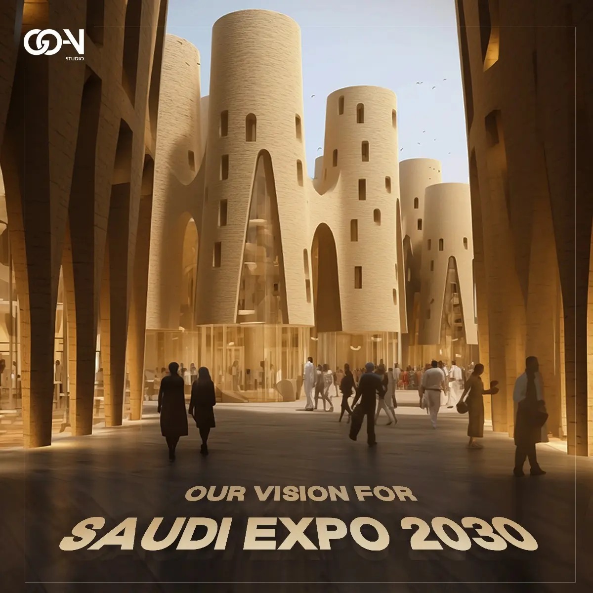 GO-V Studio - Our vision for the Riyadh Expo 2030 pavilion...