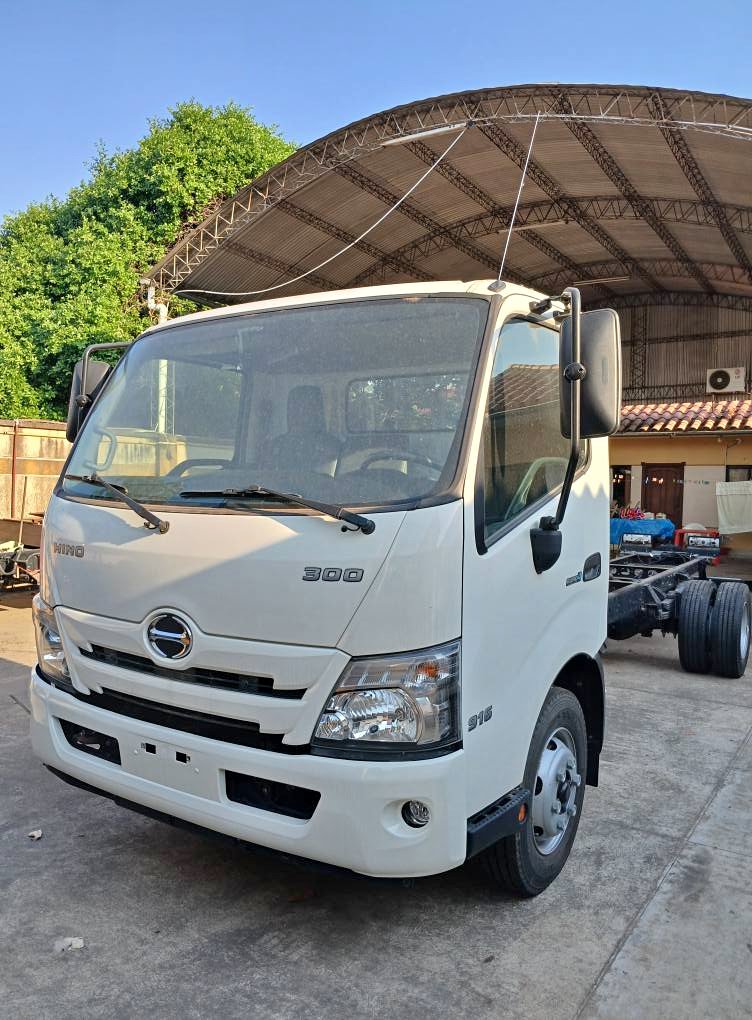 Modellino Camion Hino 300 Scala 1:64 – Tiny In Confezione Originale Con Auto