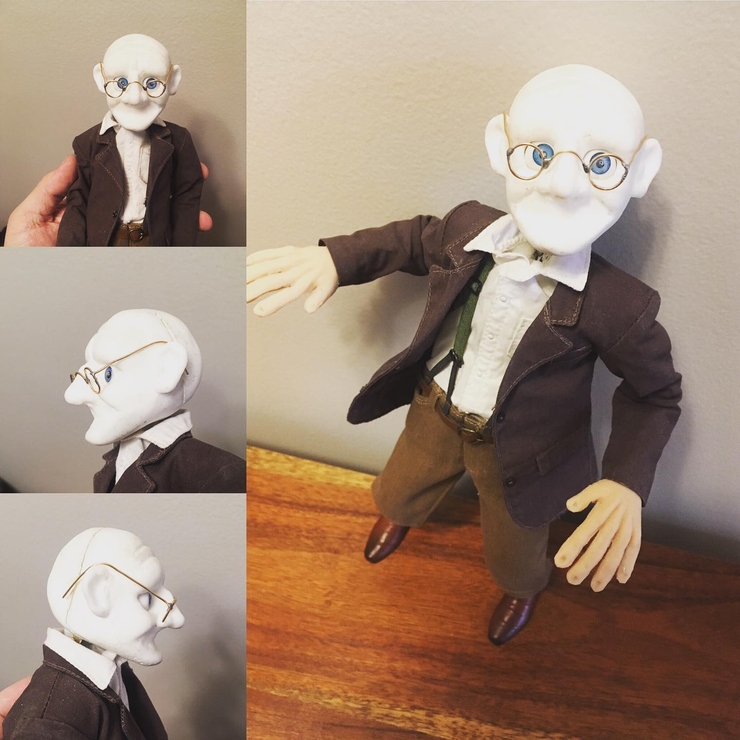 Shared - Initial build for the Old Man character’s puppet. Mouth ...