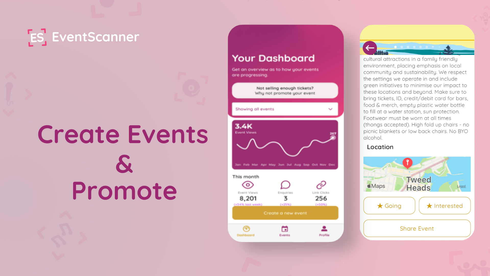 Event Scanner | Sunshine Coast QLD