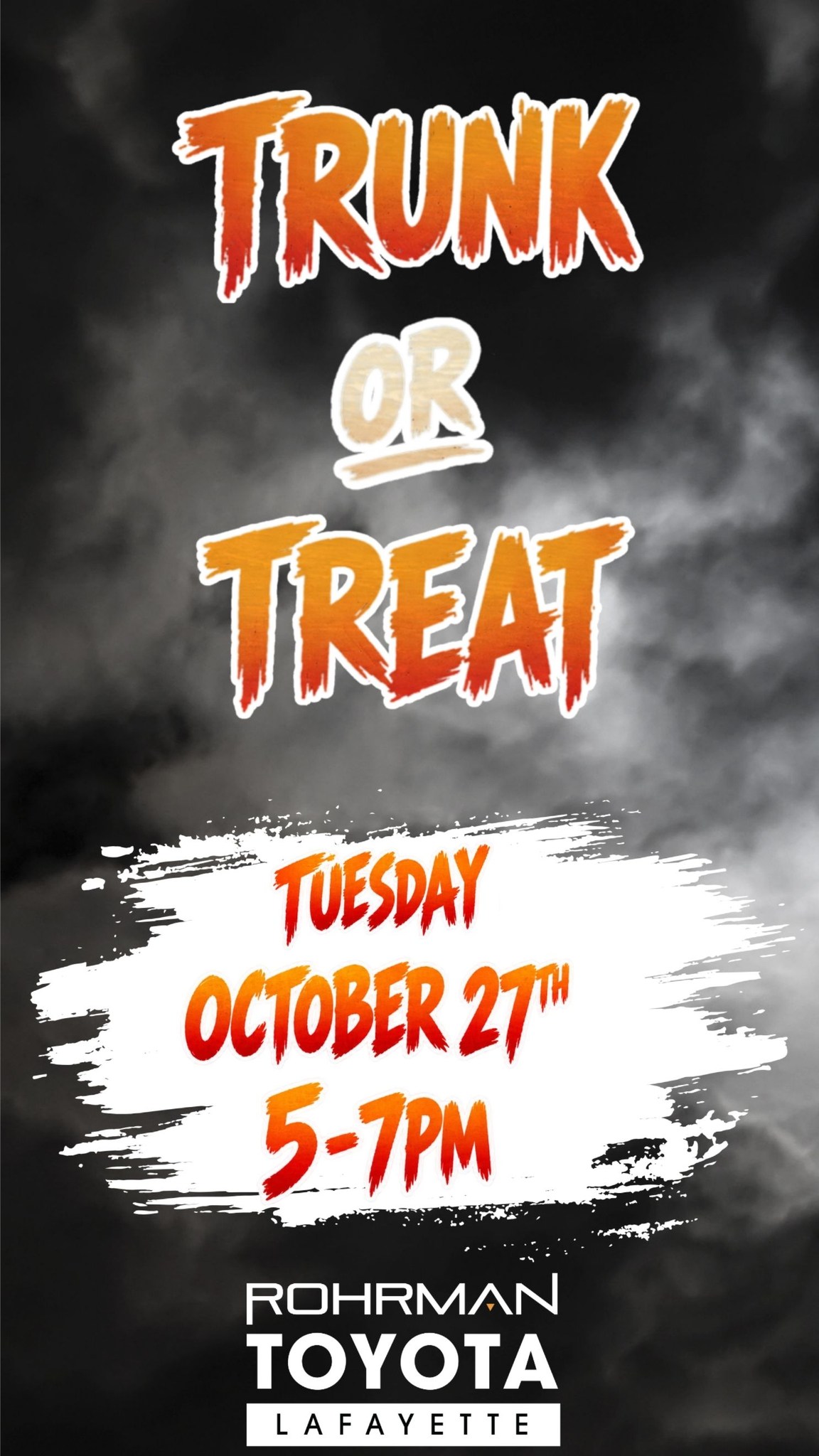 Trunk or Treat