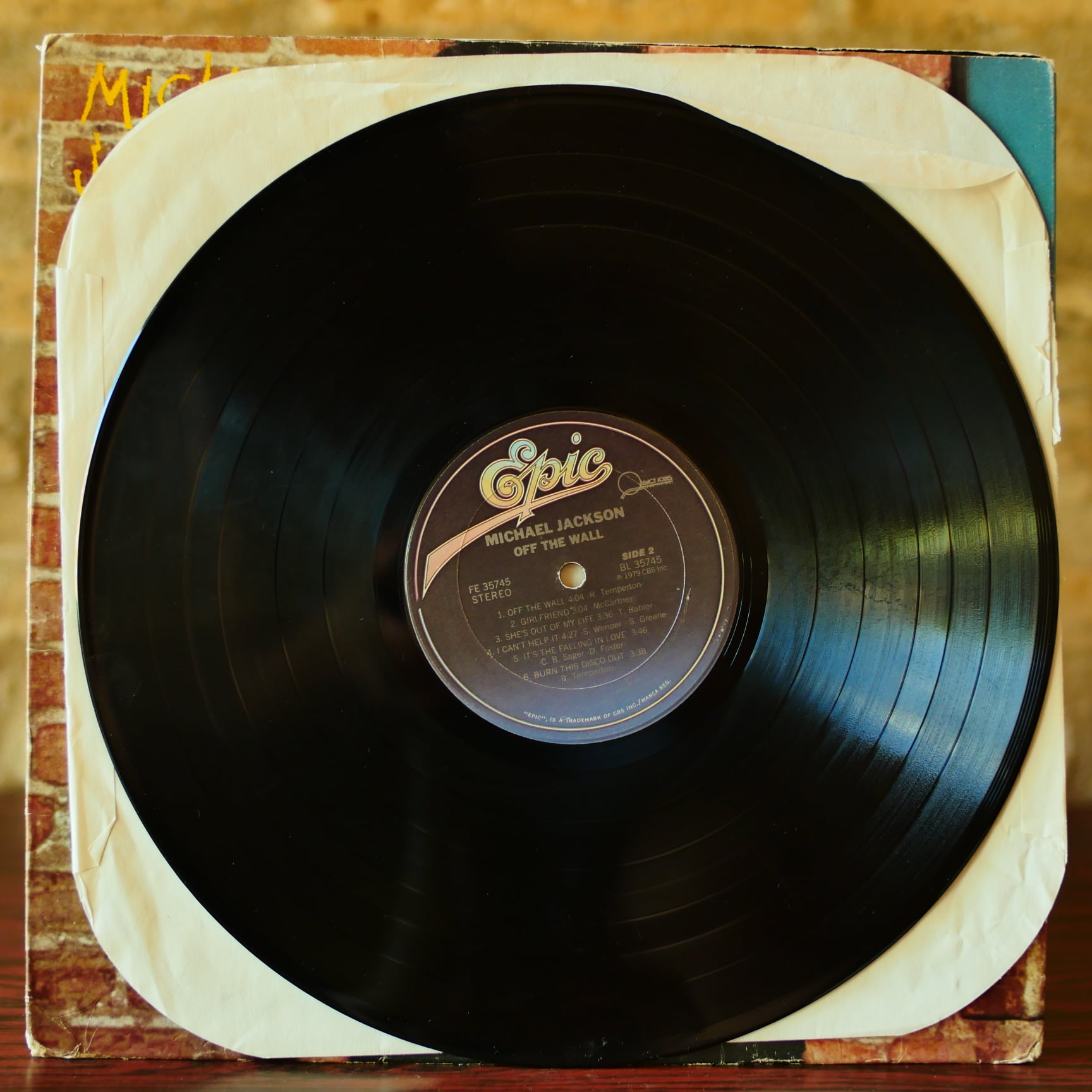 Michael Jackson ‎– Off The Wall (1ERA EDICIÓN) Sello: Epic ‎– FE