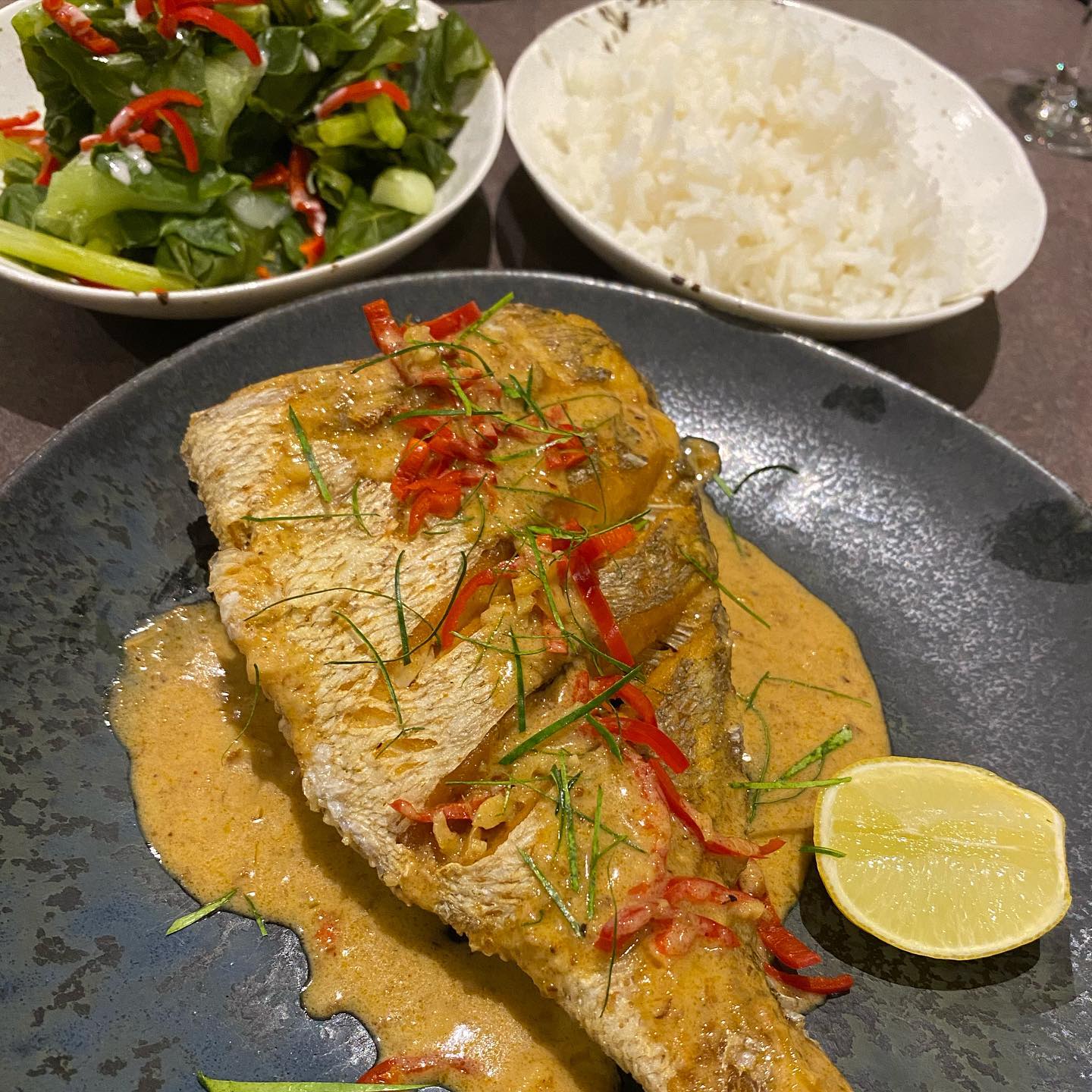 Baby snapper 🐟 with a coconut... - Inside Out Homestore Tumut