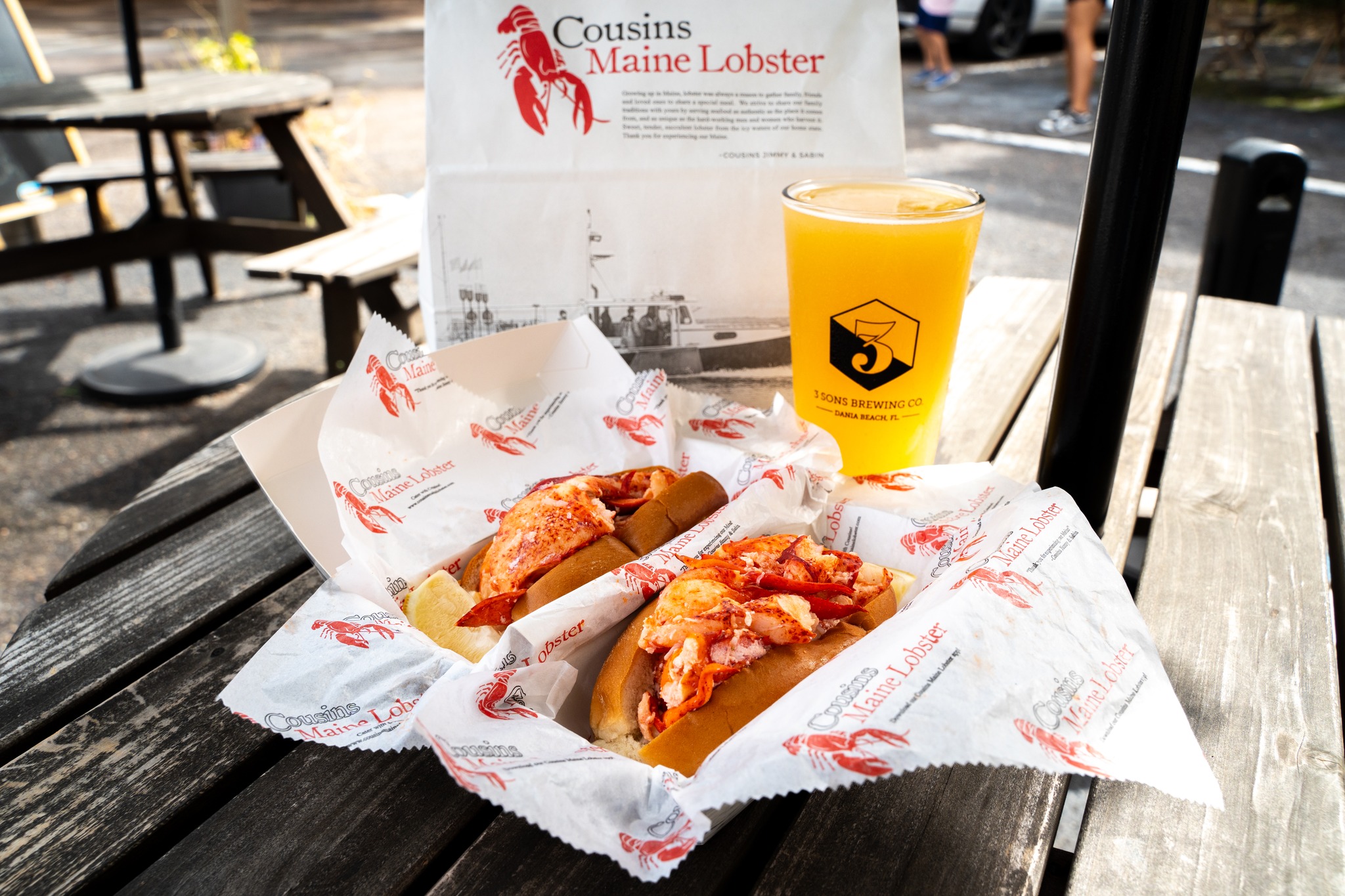 Cousins Maine Lobster Food Truck at Grafton – Sahale Ale Works