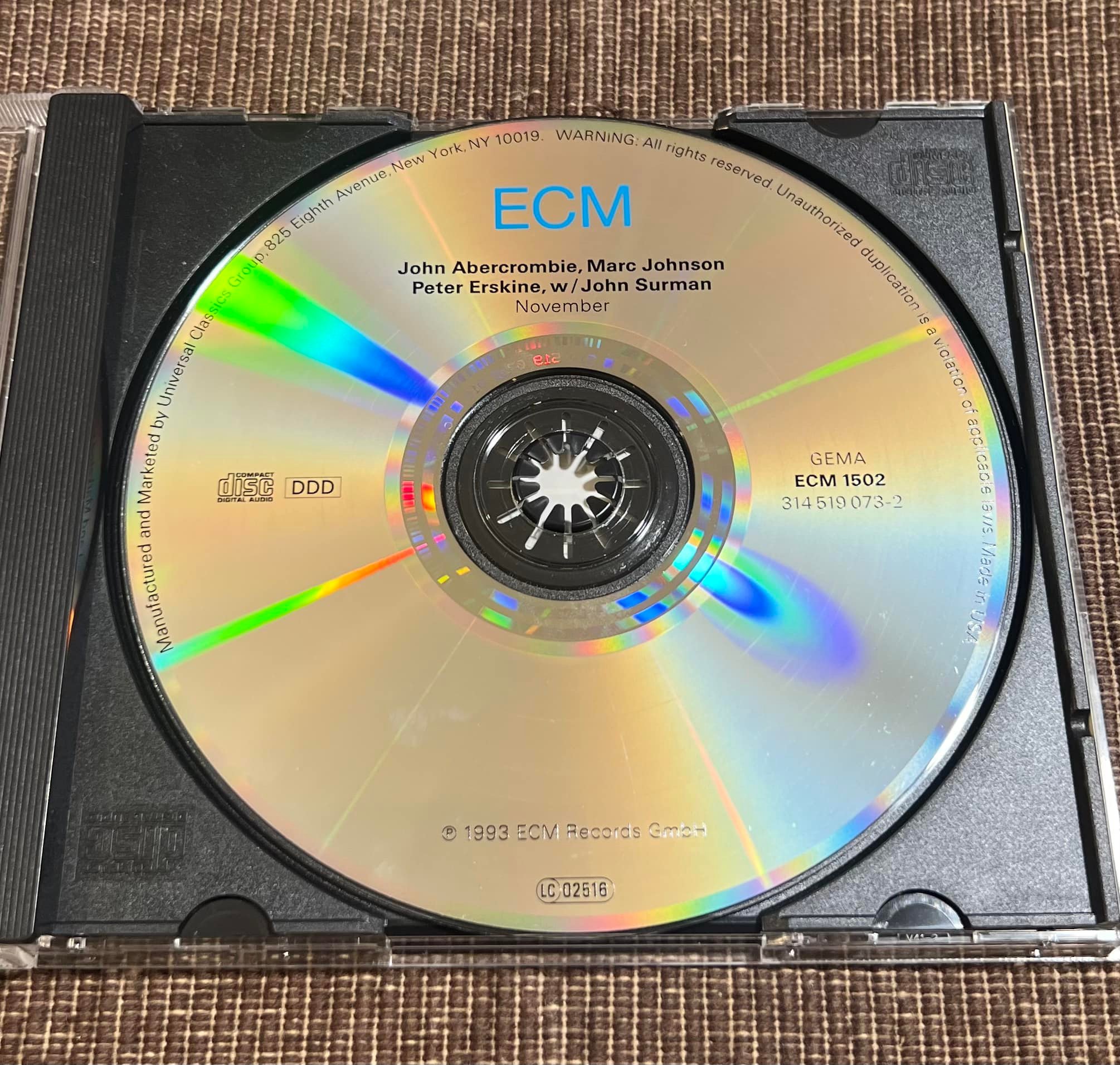 CD】Speak to Me／Marc Copland & John Aber After meeting at the