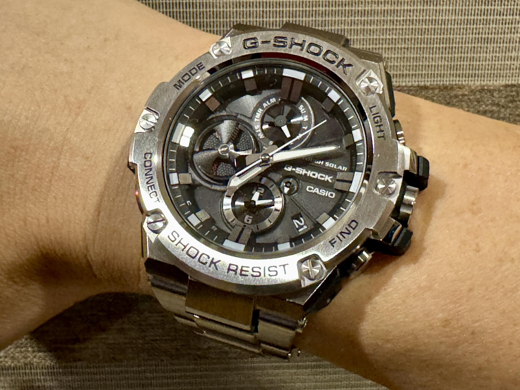 GST-B400XD-1A2JF G-Steel watch review