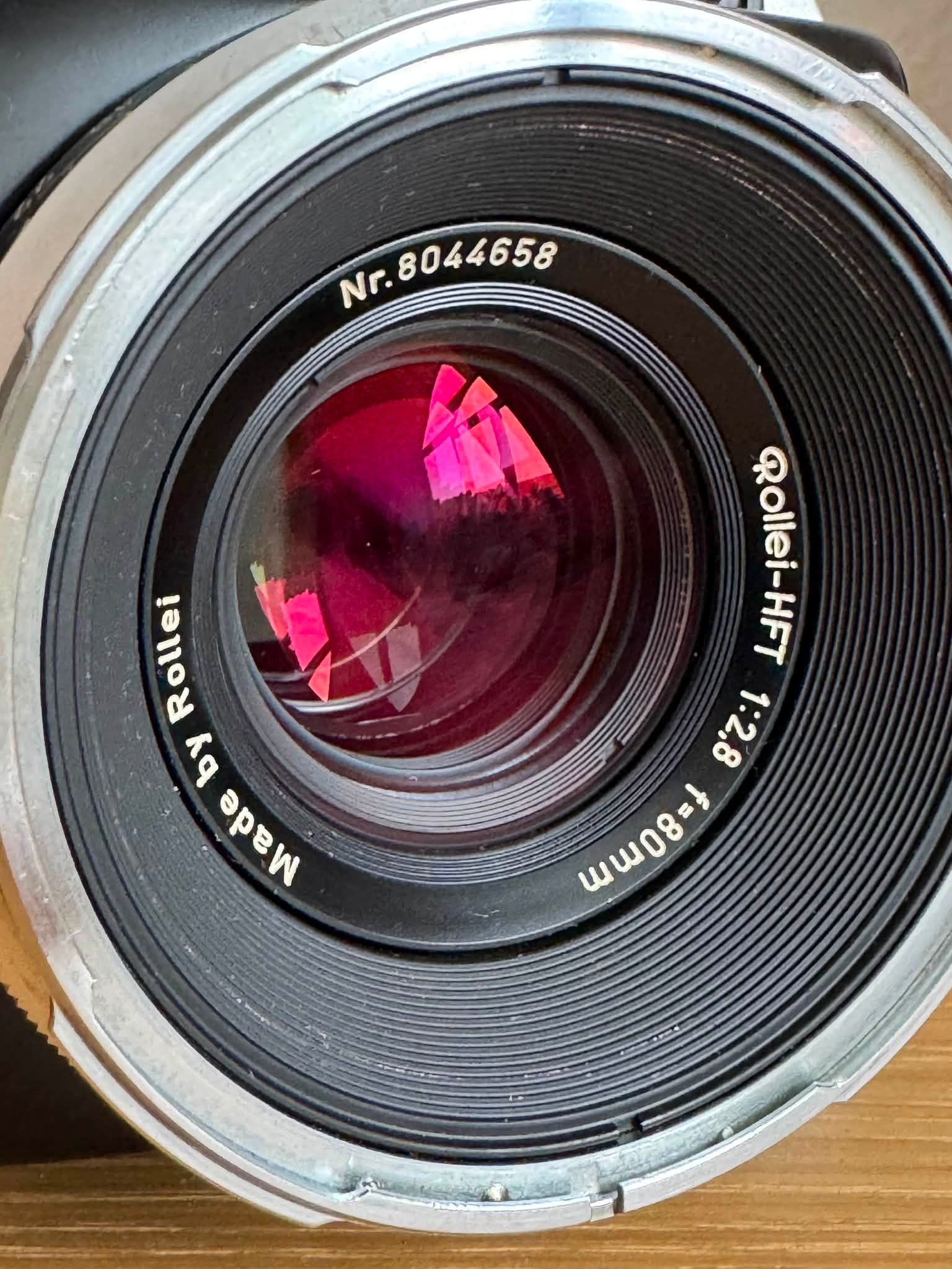 Rolleiflex SL66 80mm f/2.8 Planar lens identification query