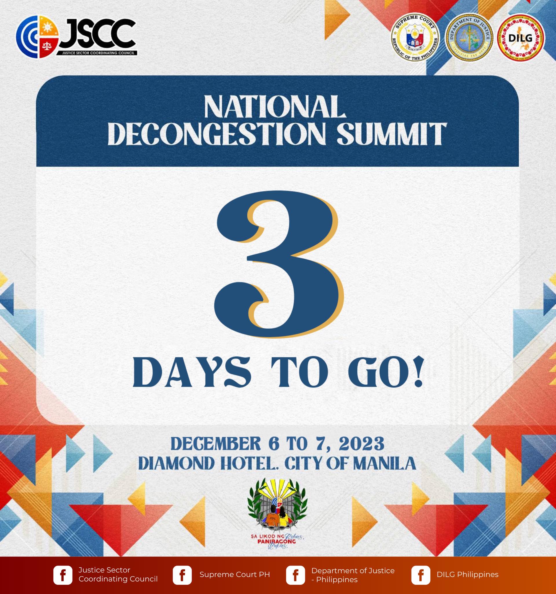 Supreme - 📢 3 DAYS TO GO! | The National Decongestion Summit ...