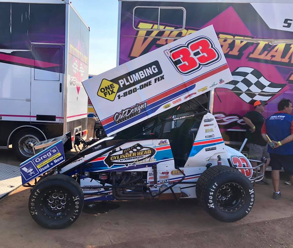 World Series Sprintcars 📍 Archerfield... - Callum Walker #33