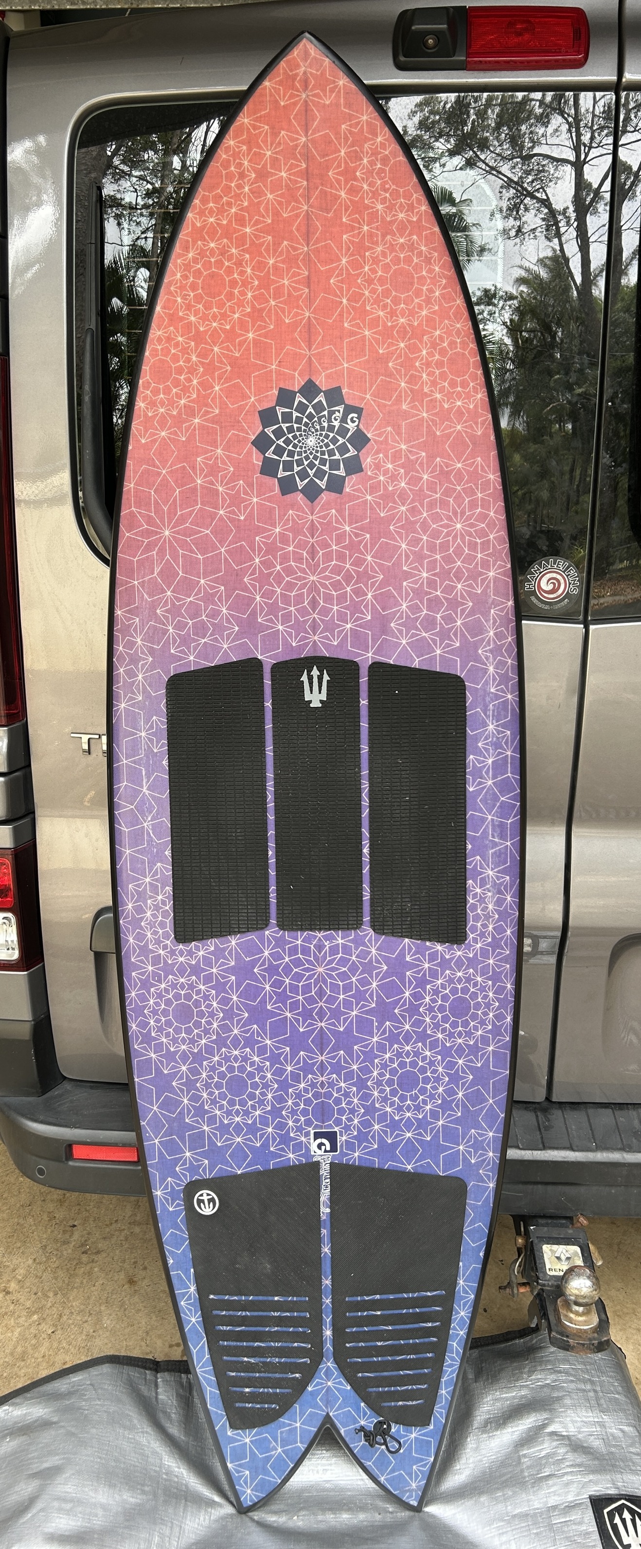 Gary McNeil Pip flax surfboard for sale