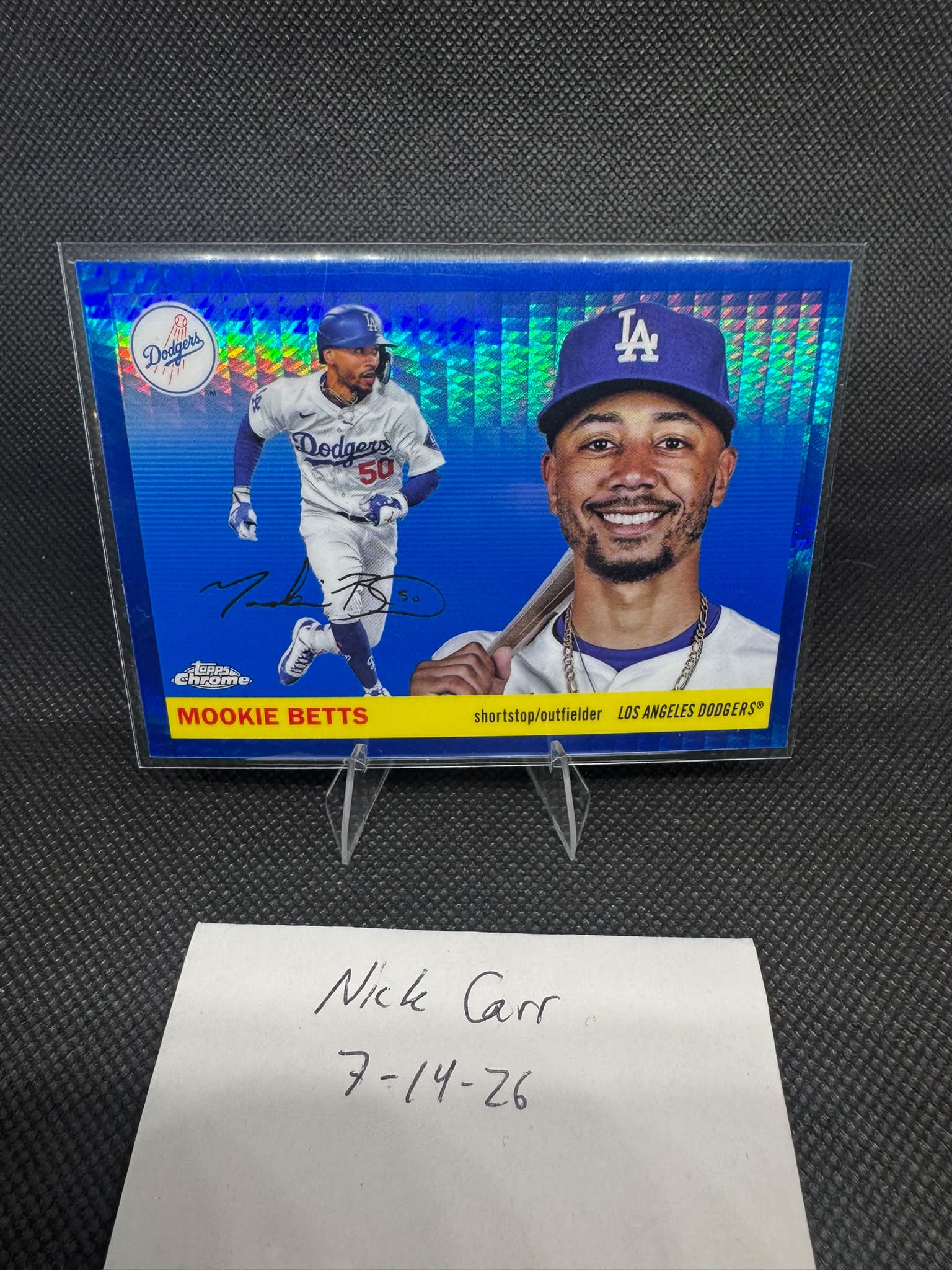 CRAZY Mookie Betts 1/1 from the 2023 World Baseball Classic 🌎🔥