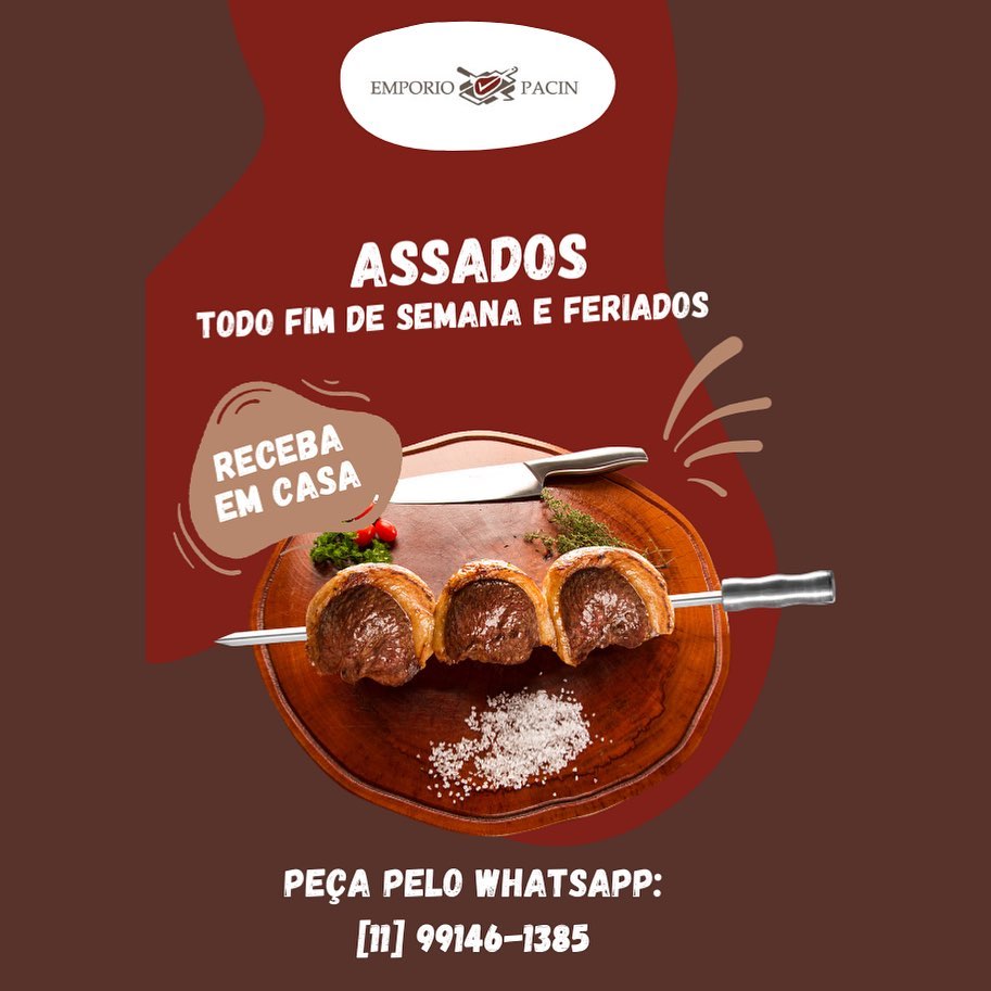 Empório Pacin - Assados de carne bovina e frango todos os... | Facebook