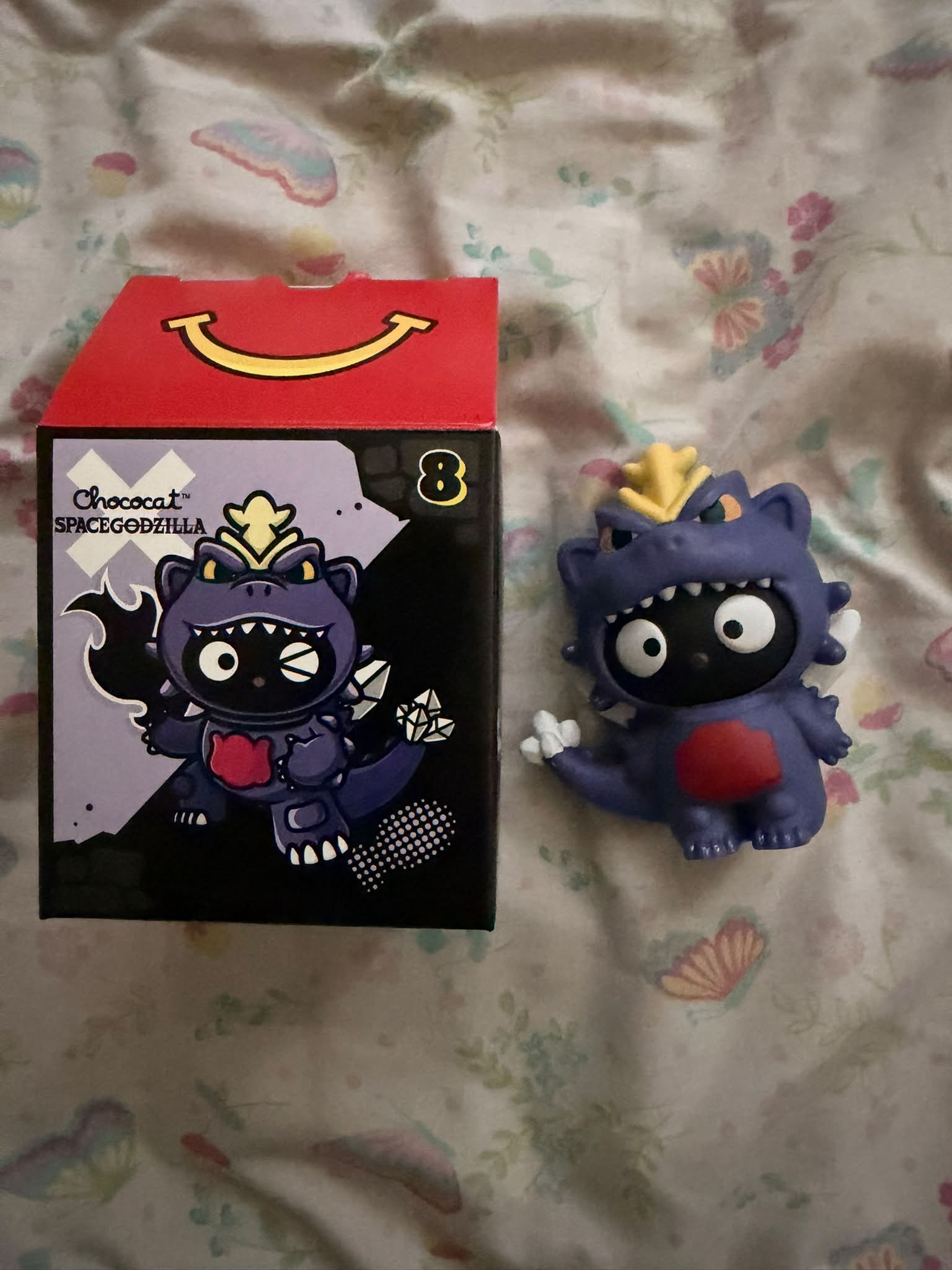 Trade Cinnamoroll Destoroyah for Chococat SpaceGodzilla figurine