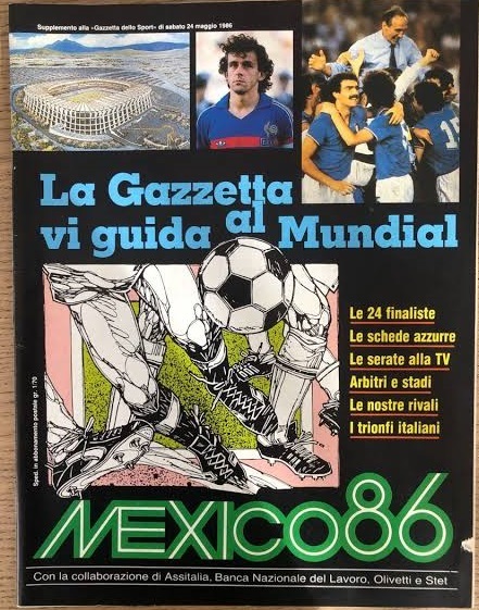 La Gazzetta dello Sport World Cup editions: 1978-1998 covers