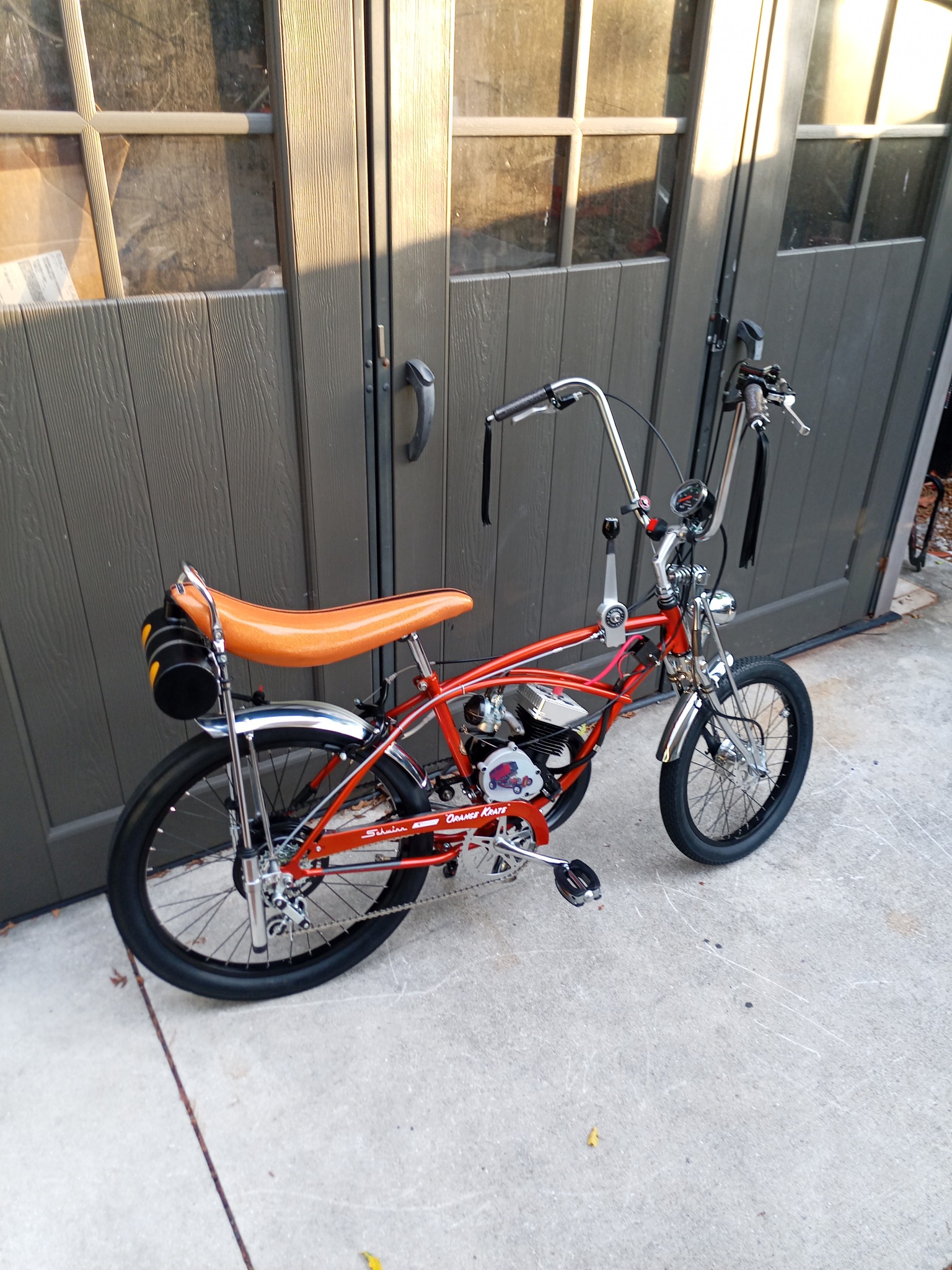 schwinn gas powered bicycle AirDyne AD7  Fitness Wheel Schwinn Spoiler Chopper Bicycle