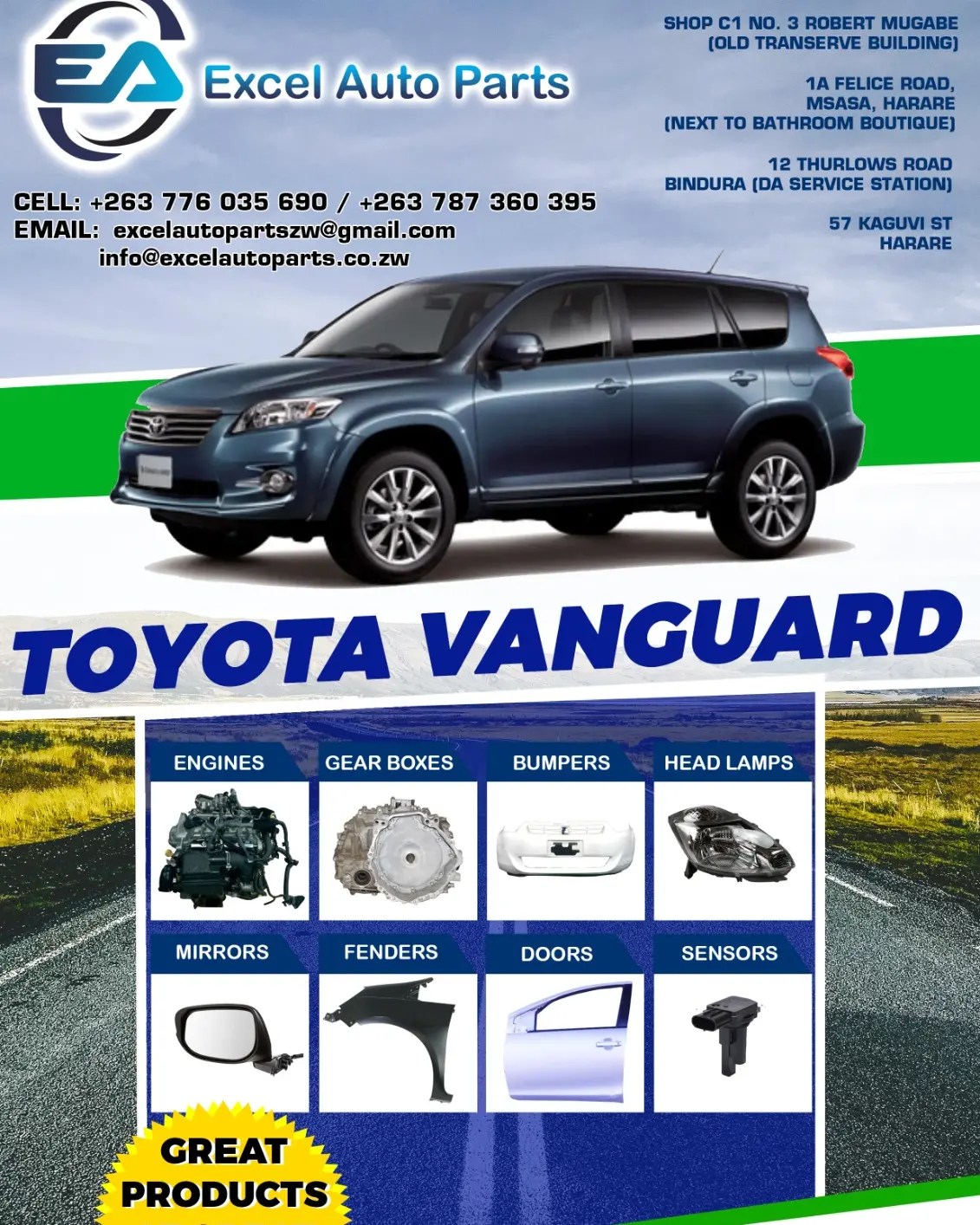 Excel Auto Parts Limited | Harare