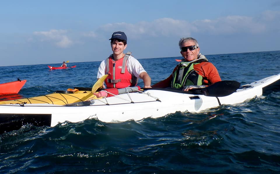 סבא ונכד חותרים... - מרכז דניאל לחתירה - Daniel Rowing Centre