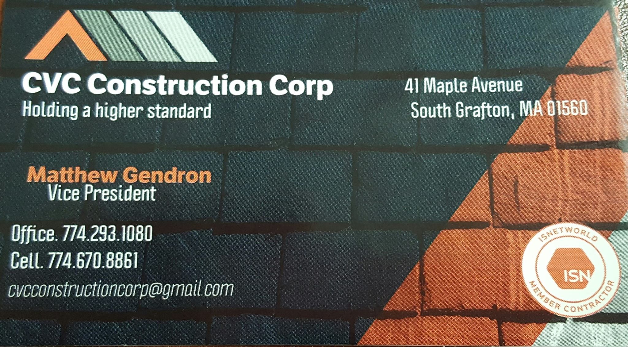 CVC Construction Corp | Grafton MA