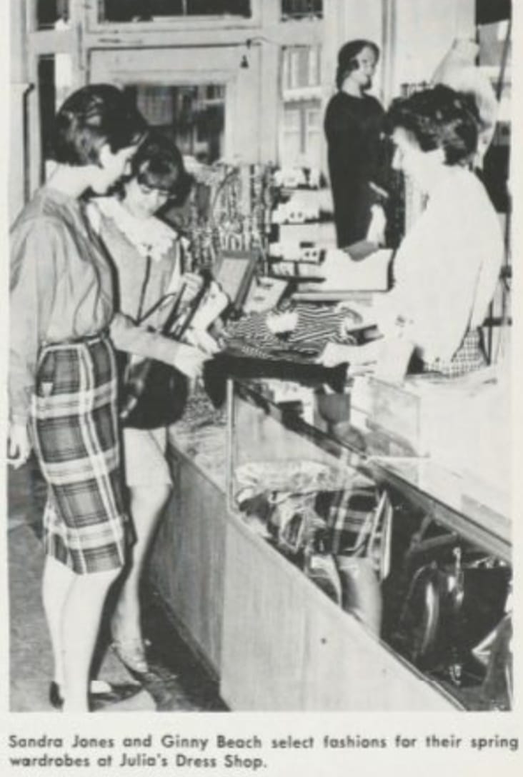 Judy's was a store for young women/juniors and was in business