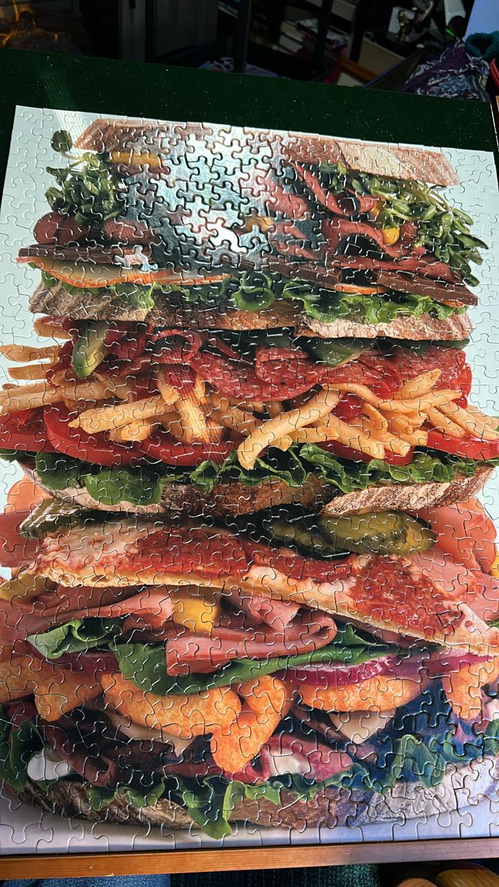 The Fruit Stand by Springbok. 500 pieces.