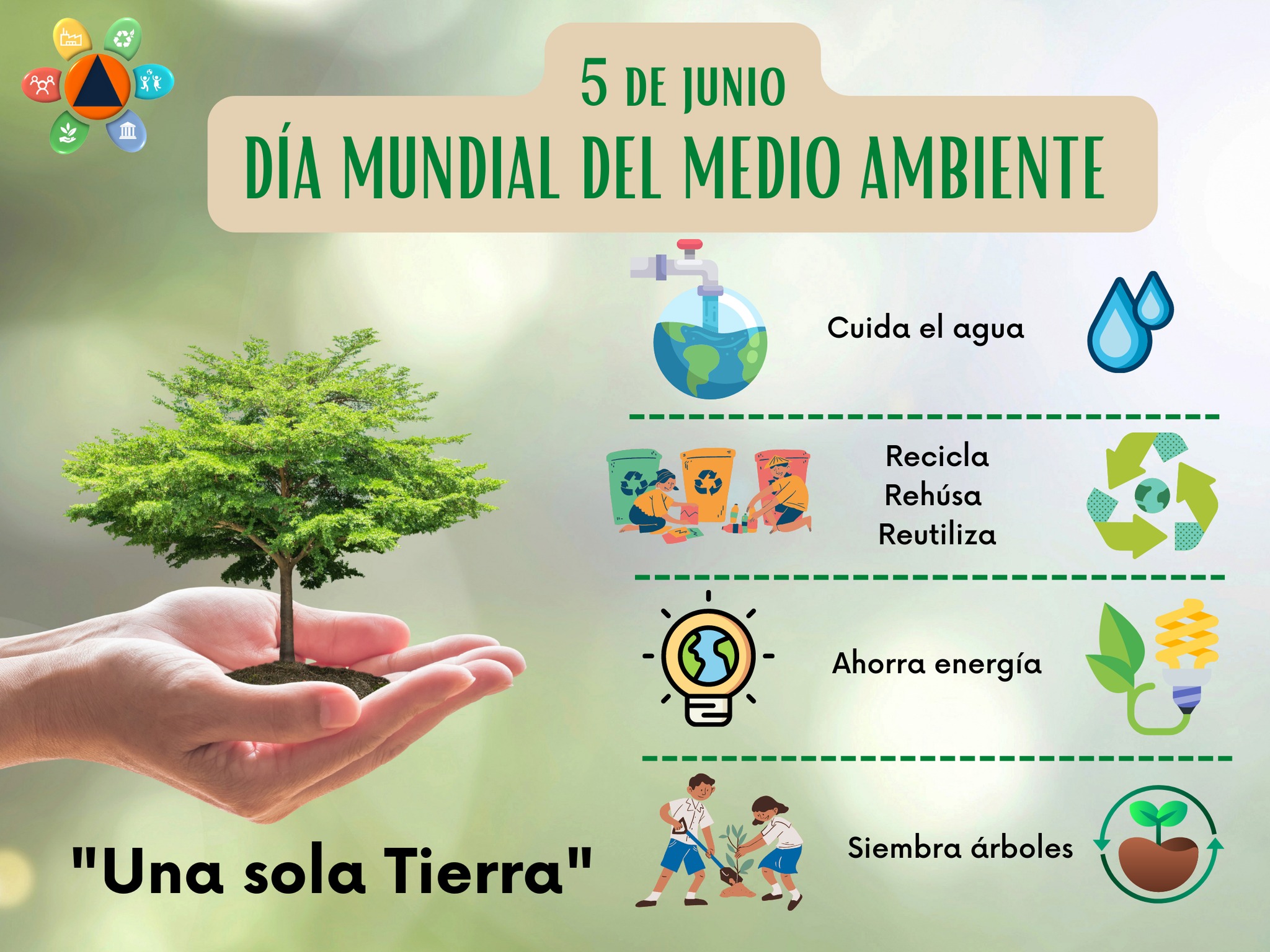 El día mundial del medio ambiente se celebra cada 5 de junio, con el ...