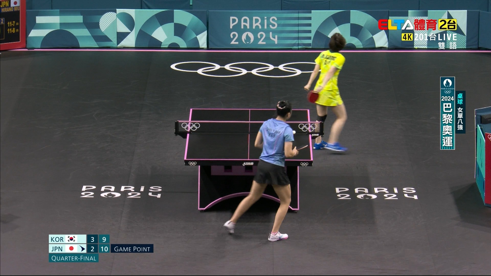 桌球(Table Tennis)愛好者聯盟 | 平野美宇超狂野，從來沒看過平野打到這麼瘋狂過，連趕三局，雙方進入決勝局，基本上兩人都已經打瘋了 ...