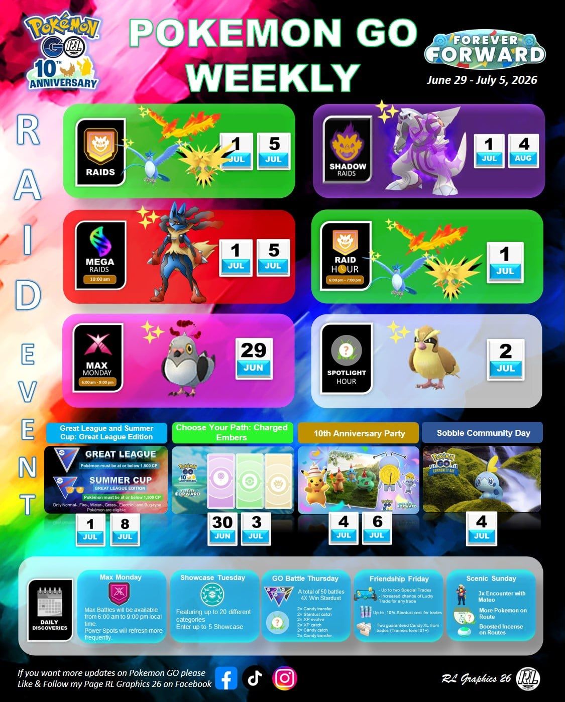 YOUR POKÉMON GO WEEK AT A GLANCE 📅 October 5–11, 2026 brings