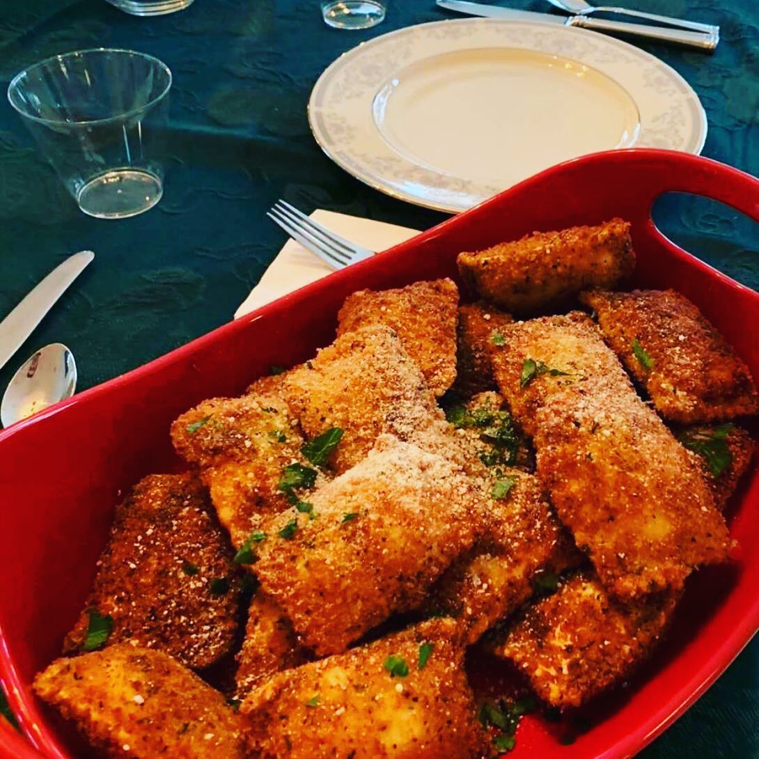 Deano's Pasta - What happens when you bread and fry our Cheese Ravioli ...