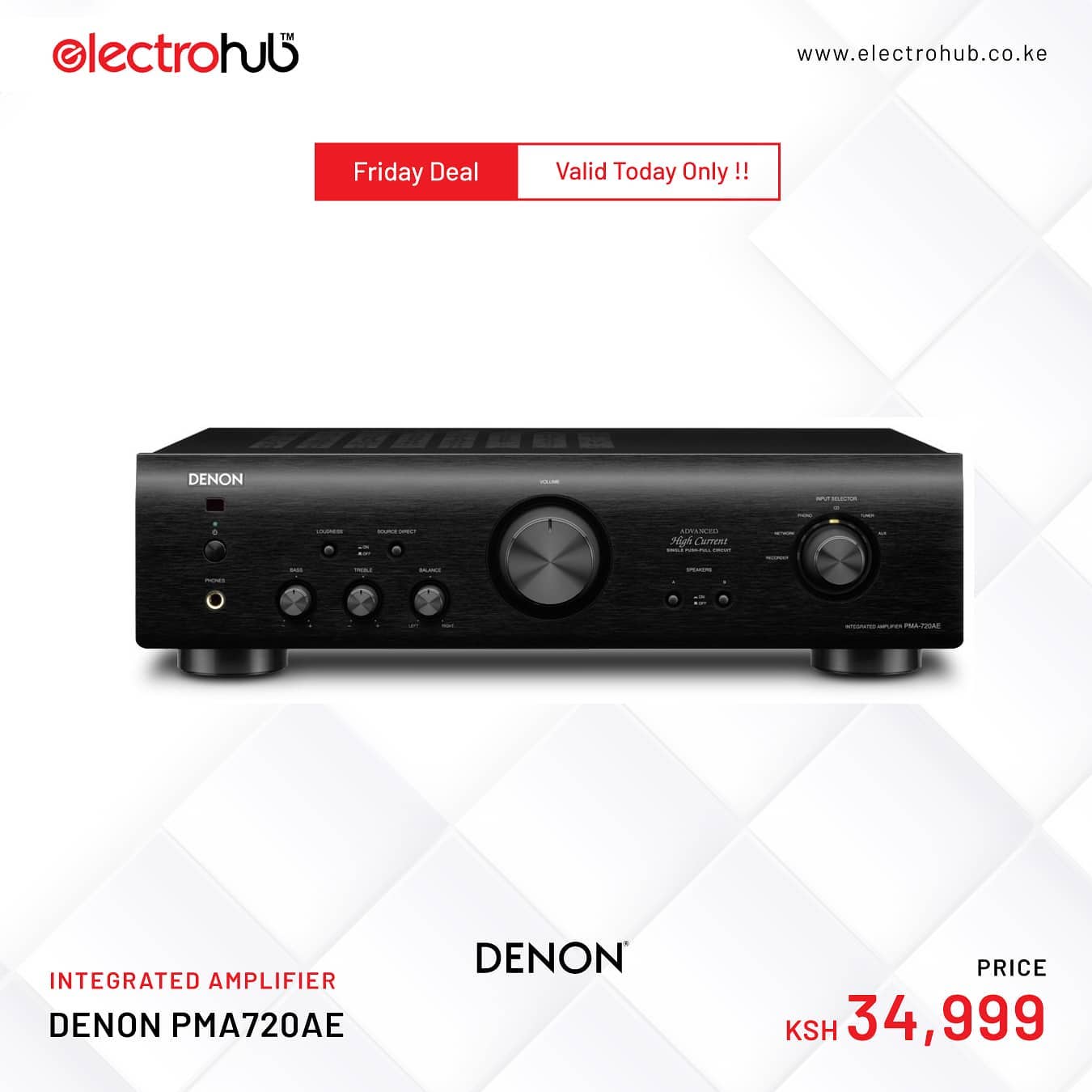 Denon PMA-360 Specifications Power output: 60 watts per channel
